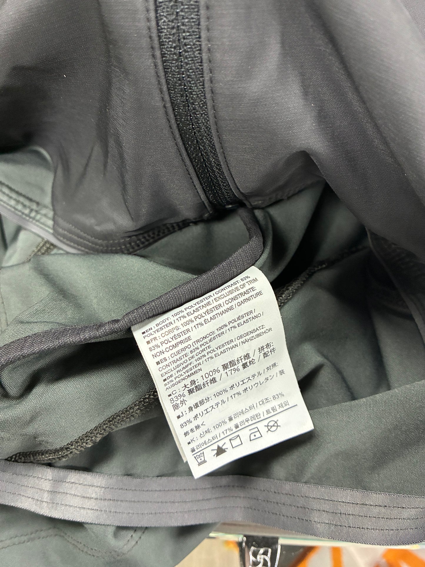 S - Arc’teryx Grey/Black Darter Jacket