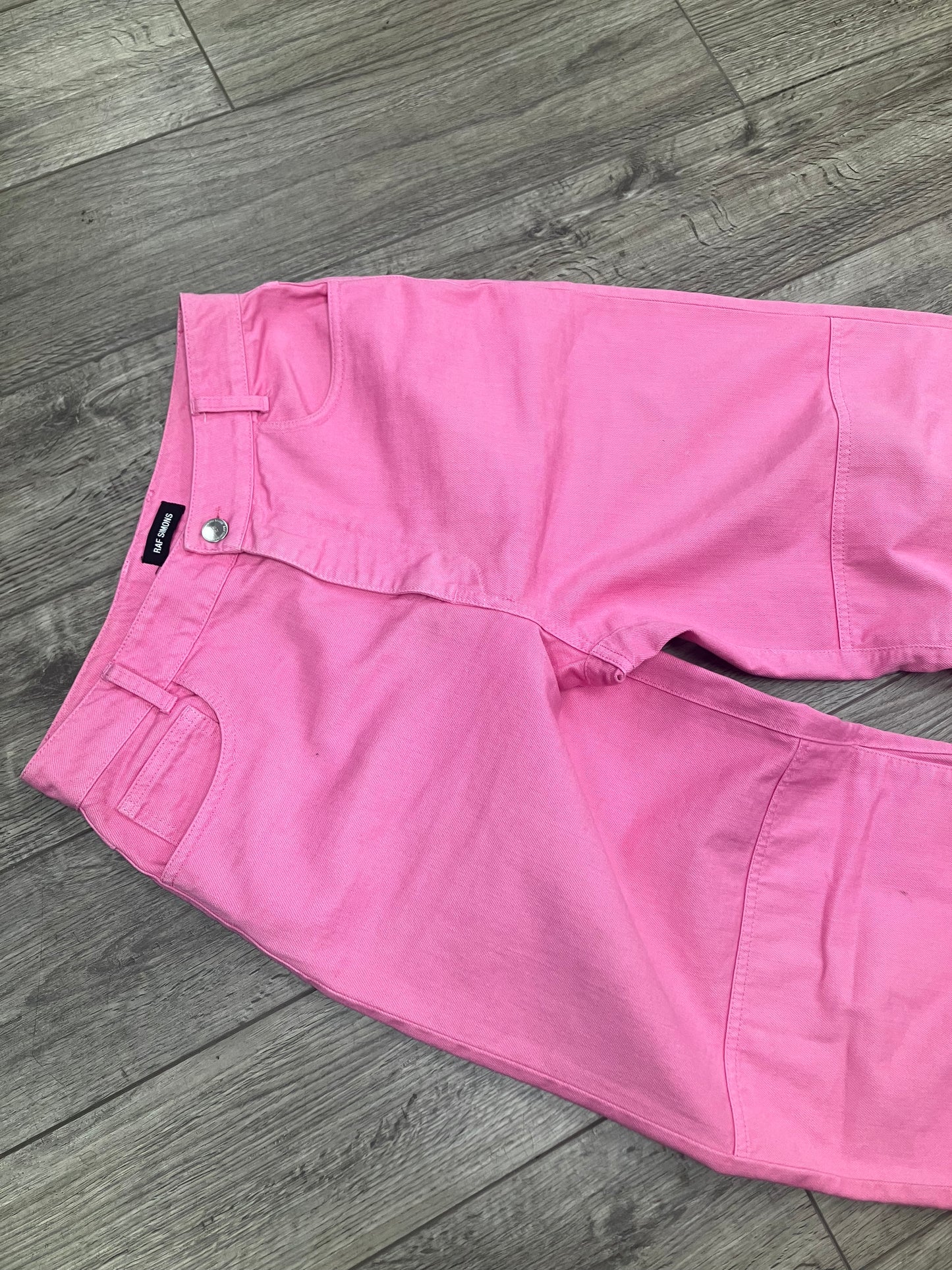 29-Raf Simons AW21 pink Double Knees