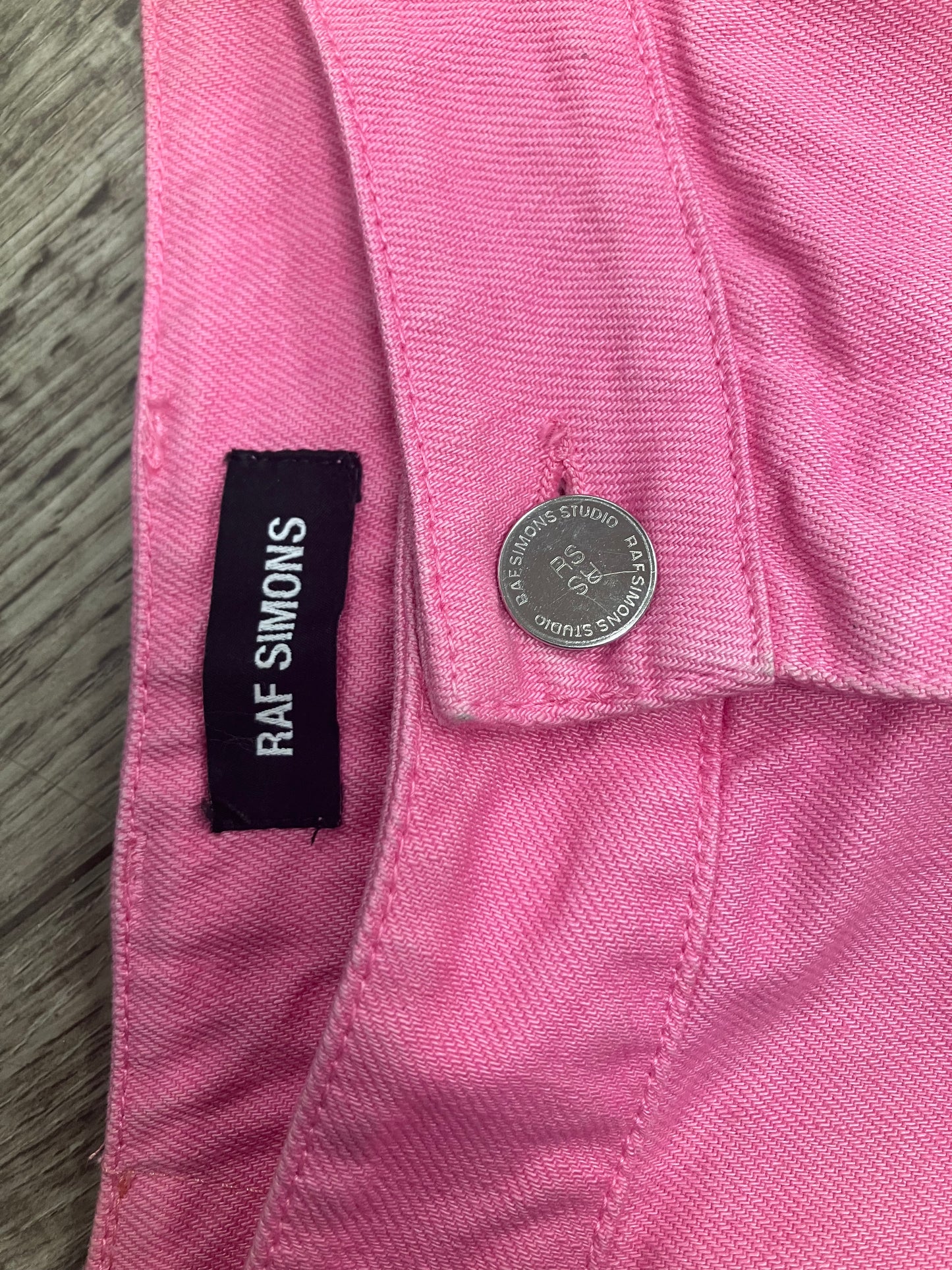 29-Raf Simons AW21 pink Double Knees