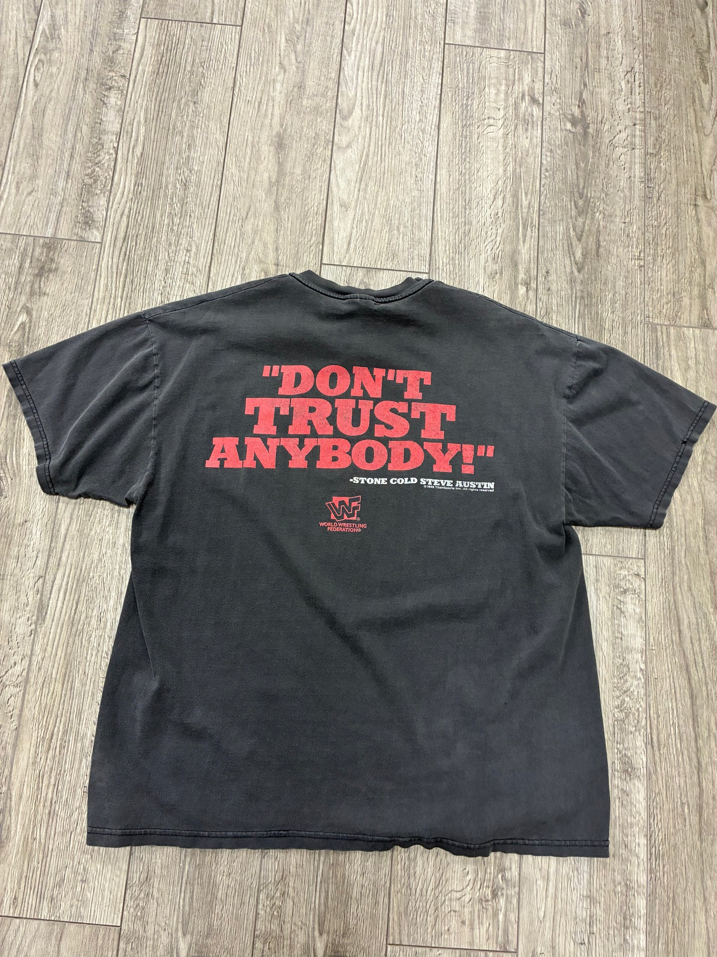 XL - Vintage WWE Cold Stone Steve Austin 3:16 Snake T-Shirt