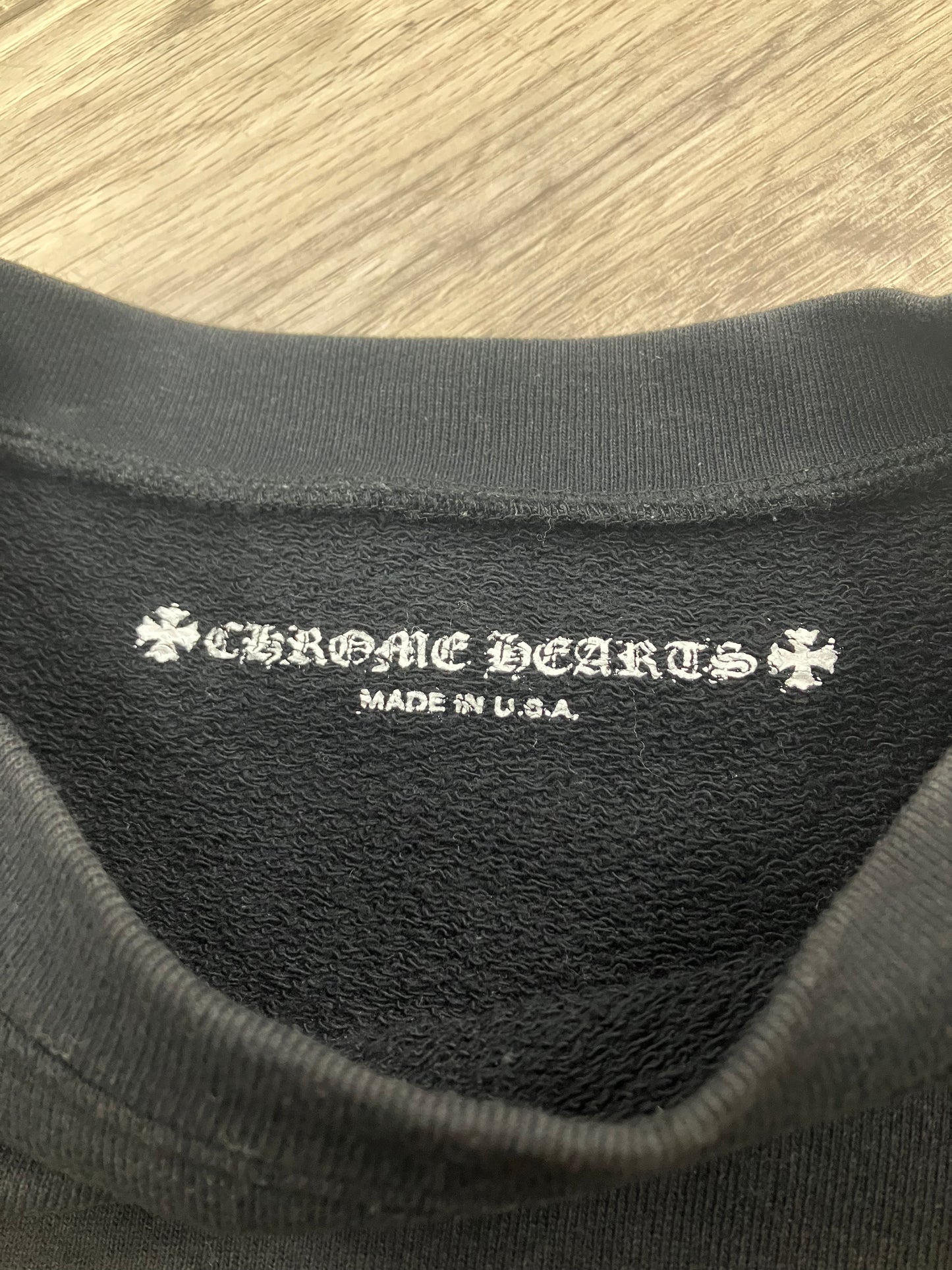 M-Chrome Hearts Matty Boy Chomper Crewneck