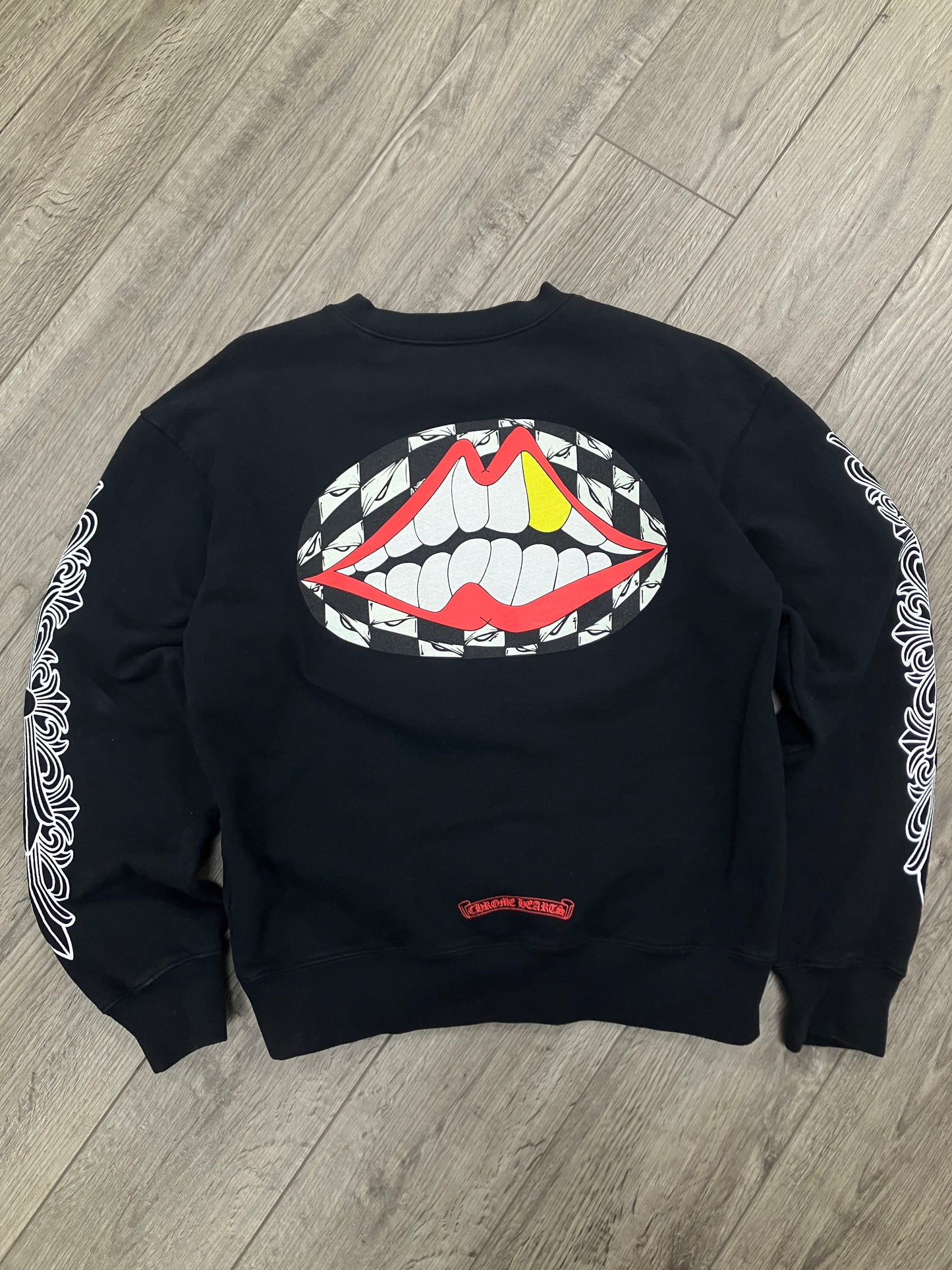 M-Chrome Hearts Matty Boy Chomper Crewneck