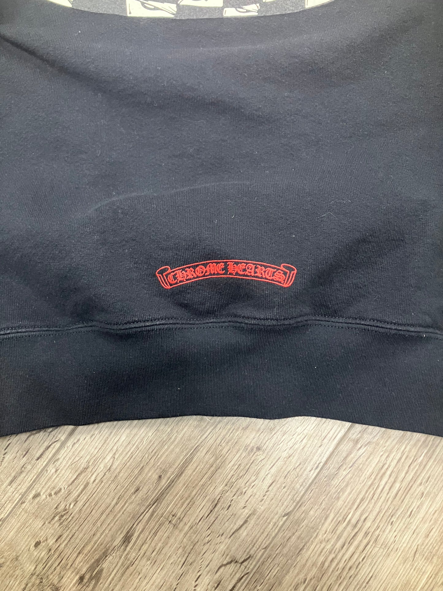 M-Chrome Hearts Matty Boy Chomper Crewneck