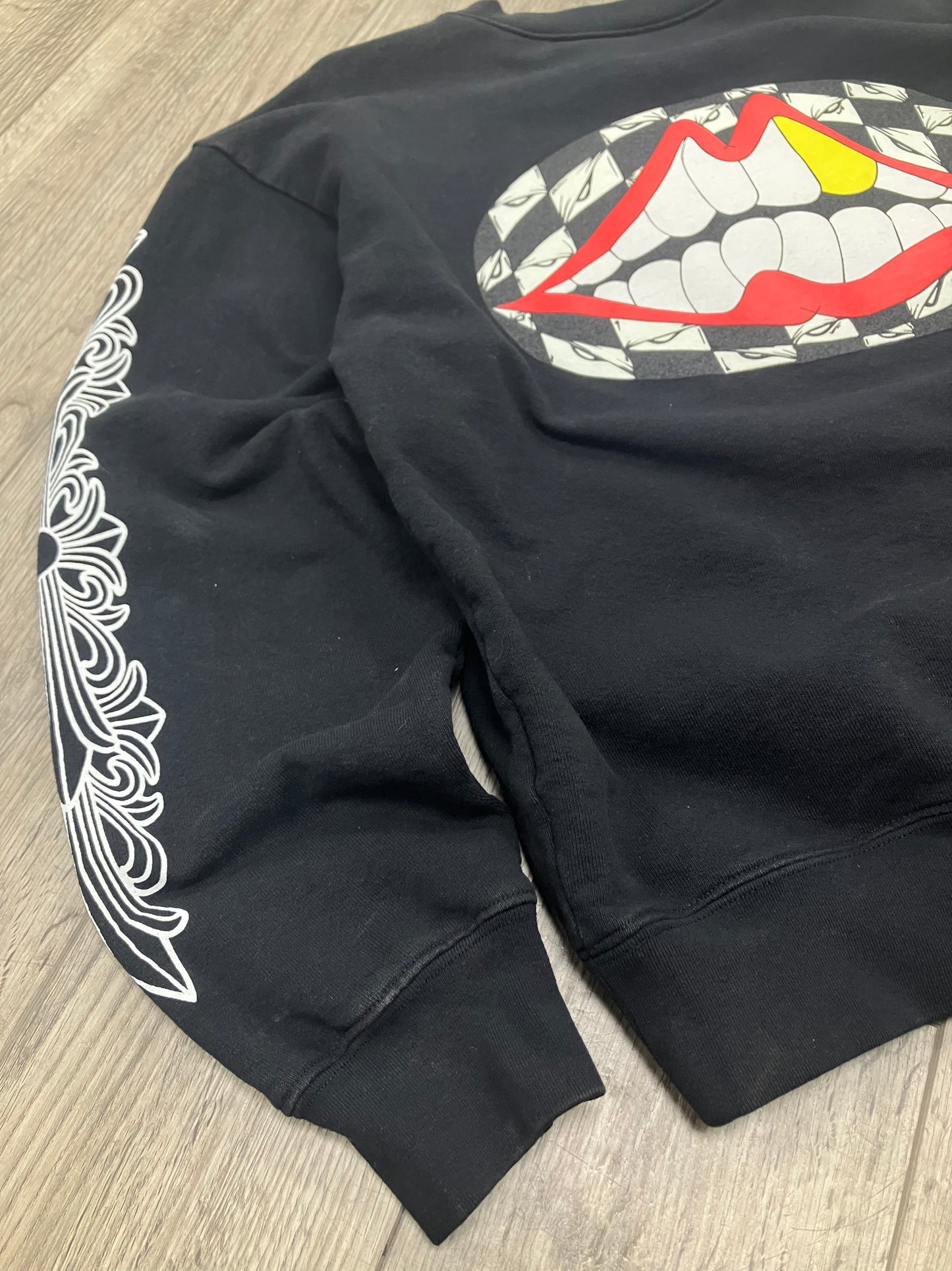 M-Chrome Hearts Matty Boy Chomper Crewneck