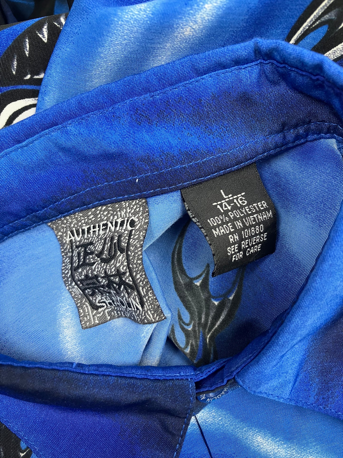 Vintage Y2K button up Sz L