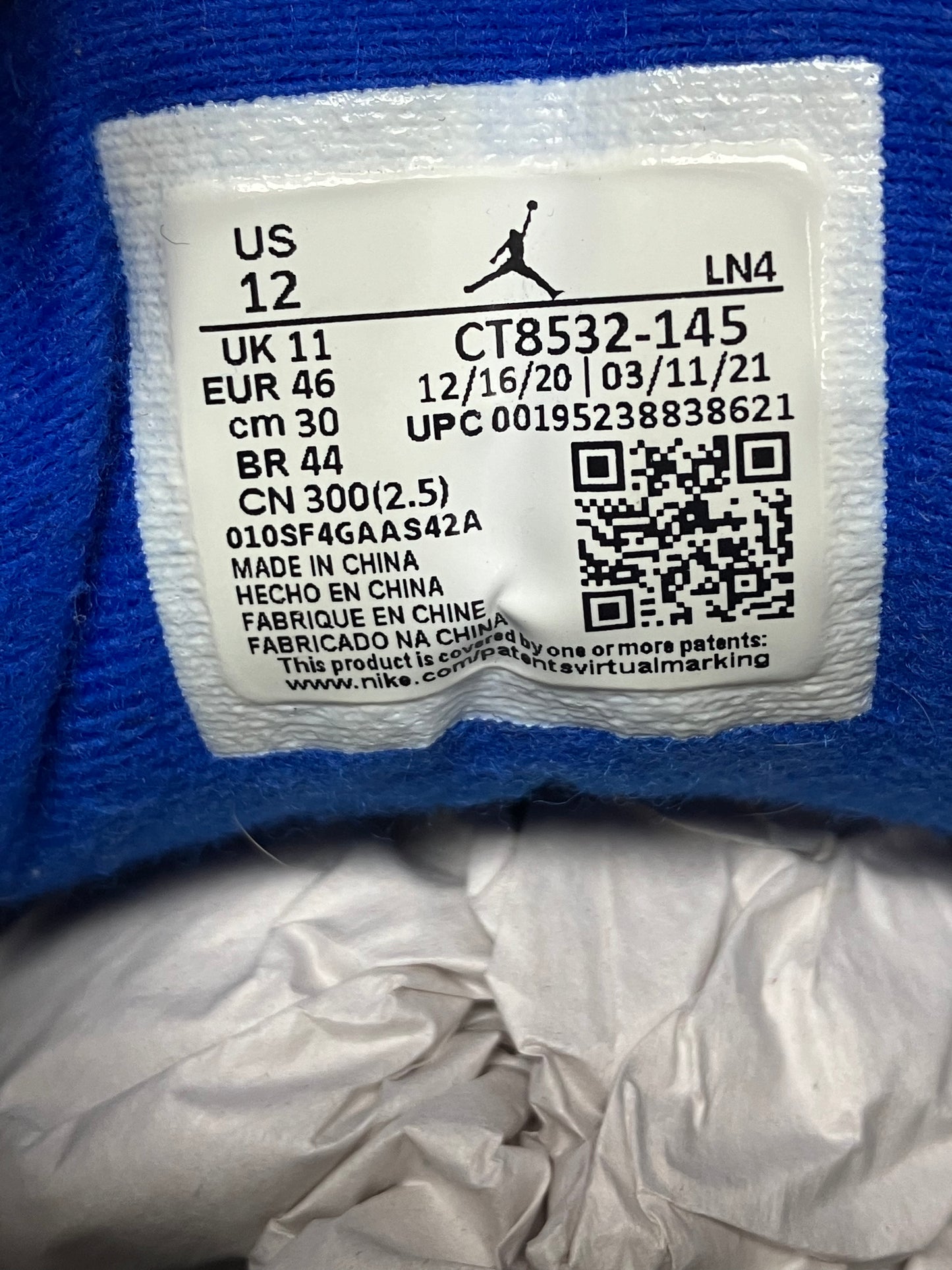 12-Air Jordan 3 Racer Blue