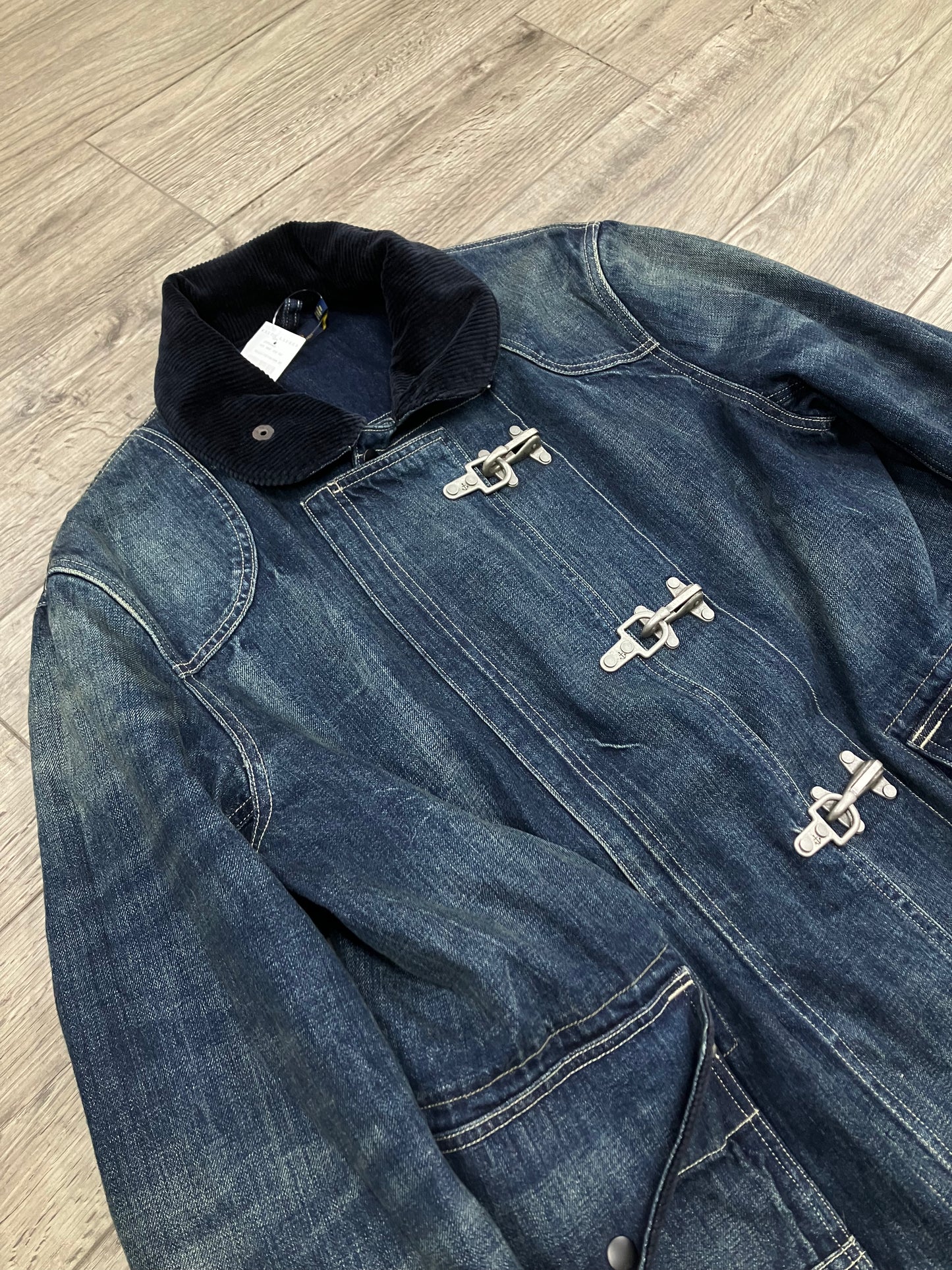 L-Polo Ralph Lauren Cortland Denim Fireman’s Jacket