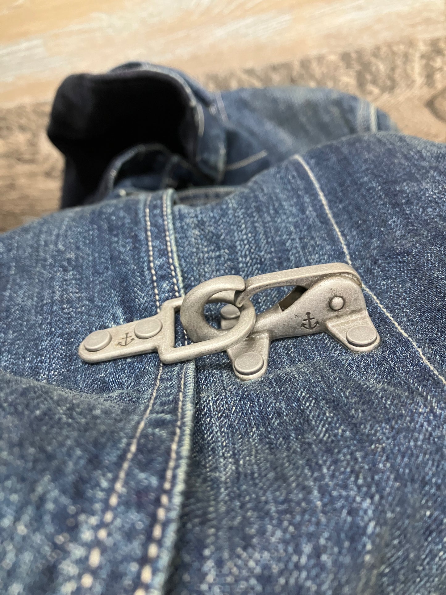 L-Polo Ralph Lauren Cortland Denim Fireman’s Jacket