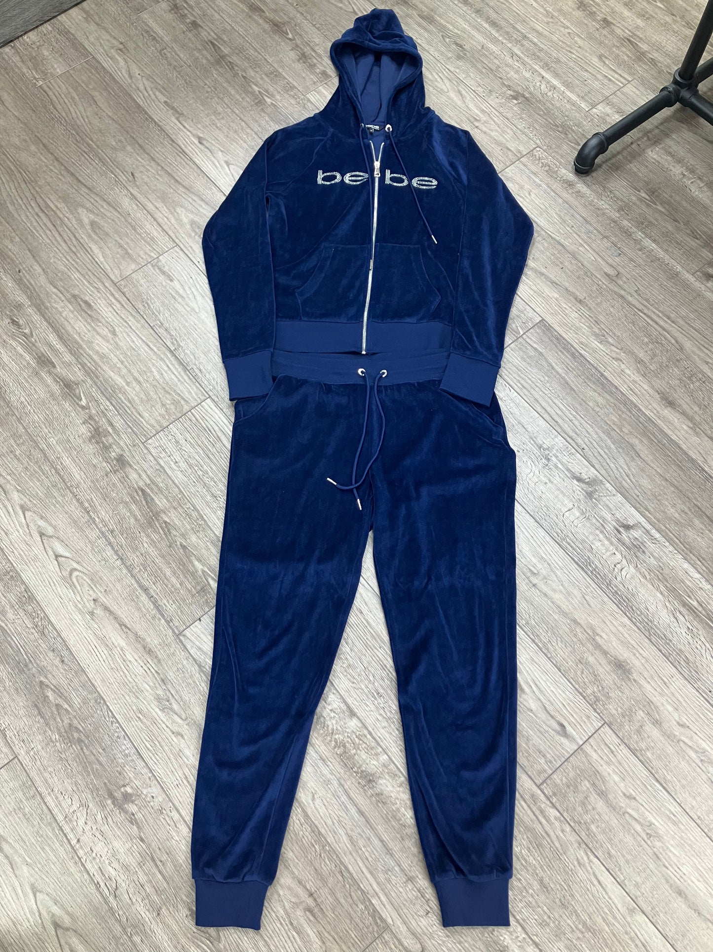 M-bebe rhinestone sweatsuit