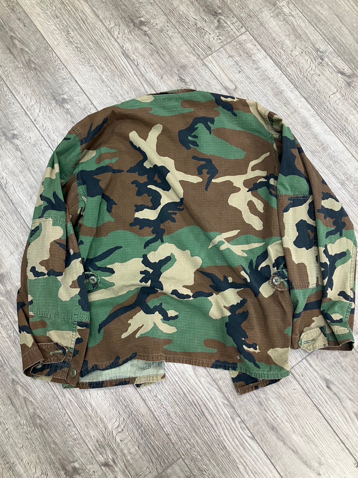 L-Military Camo jacket
