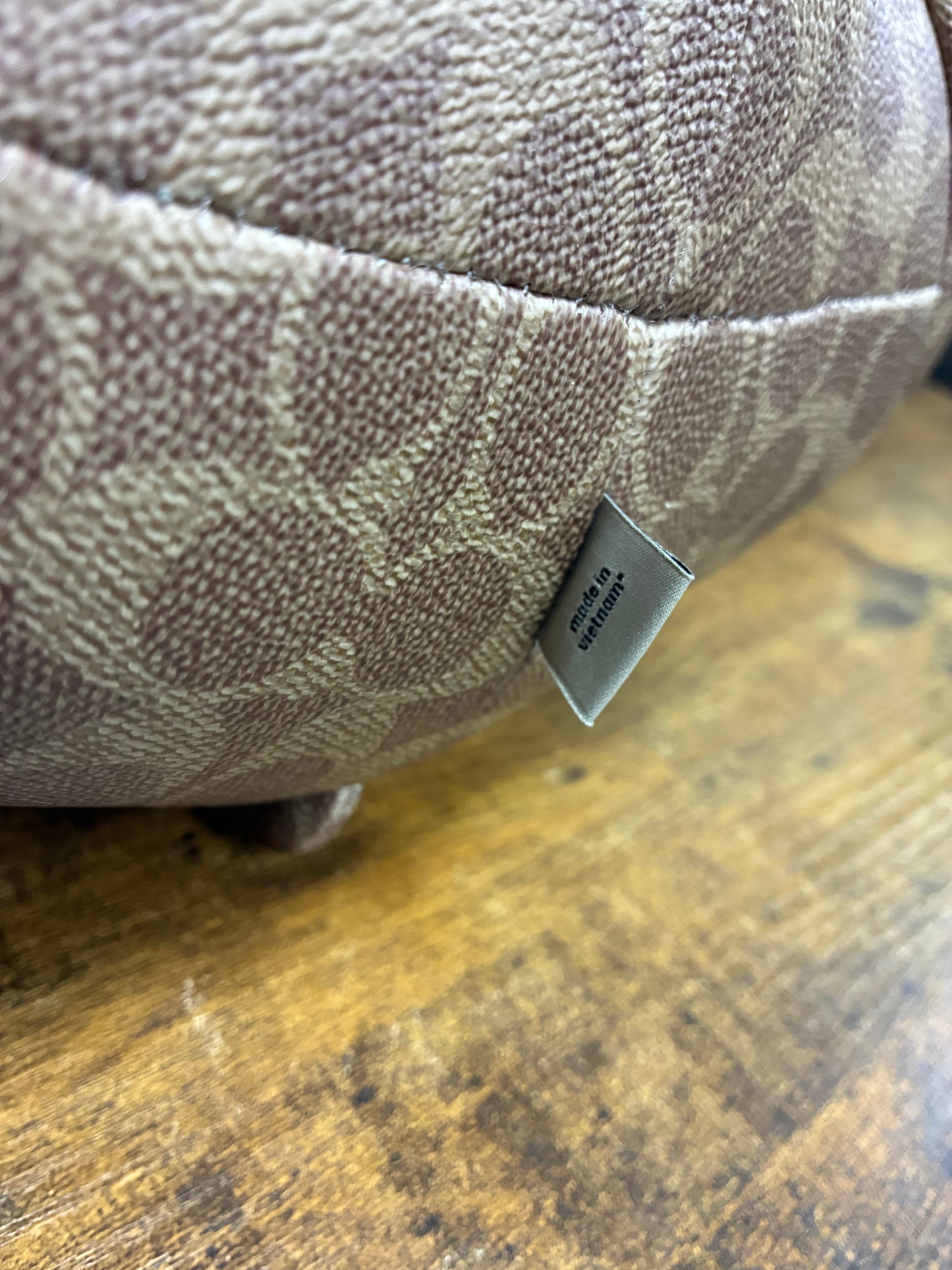 Large Coach Signature Canvas Brown Collectible Bear