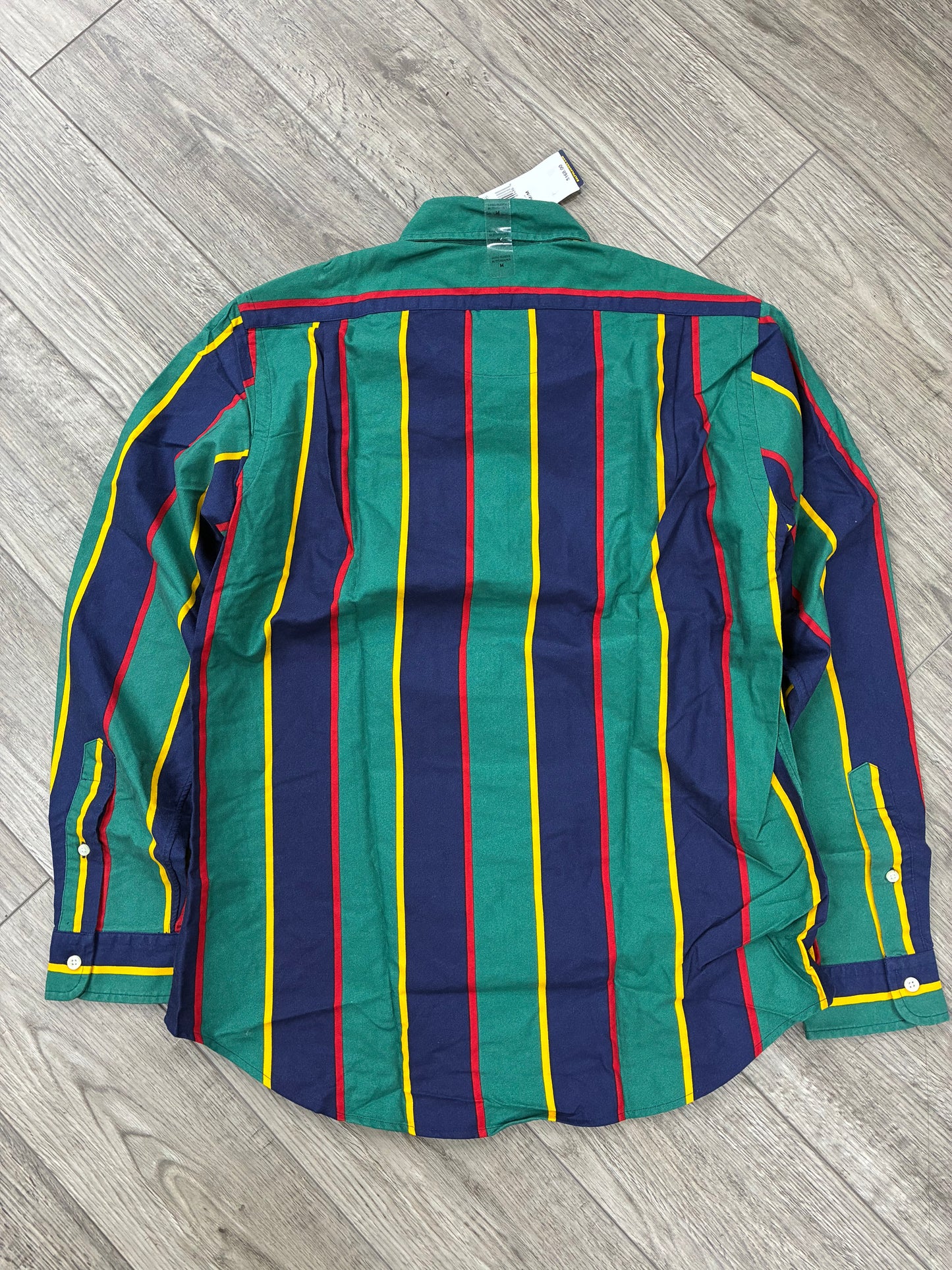 M - Polo Ralph Lauren Striped Crest Oxford Shirt