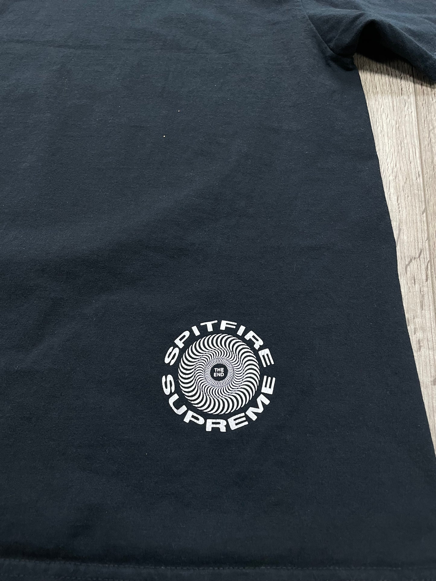 M-Supreme Spitfire Classic Swirl Black Tee