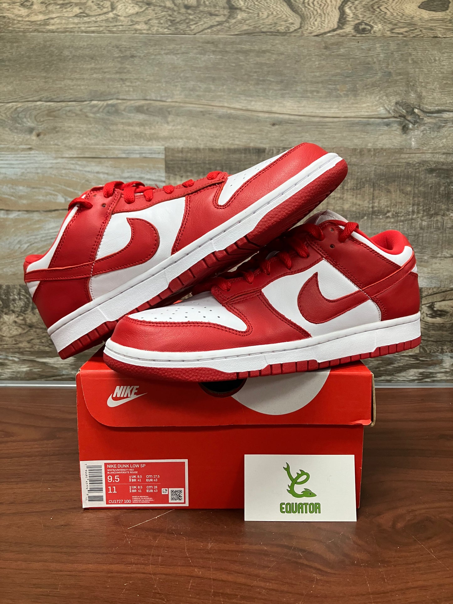 Nike Dunk Low St.Johns Size 9.5