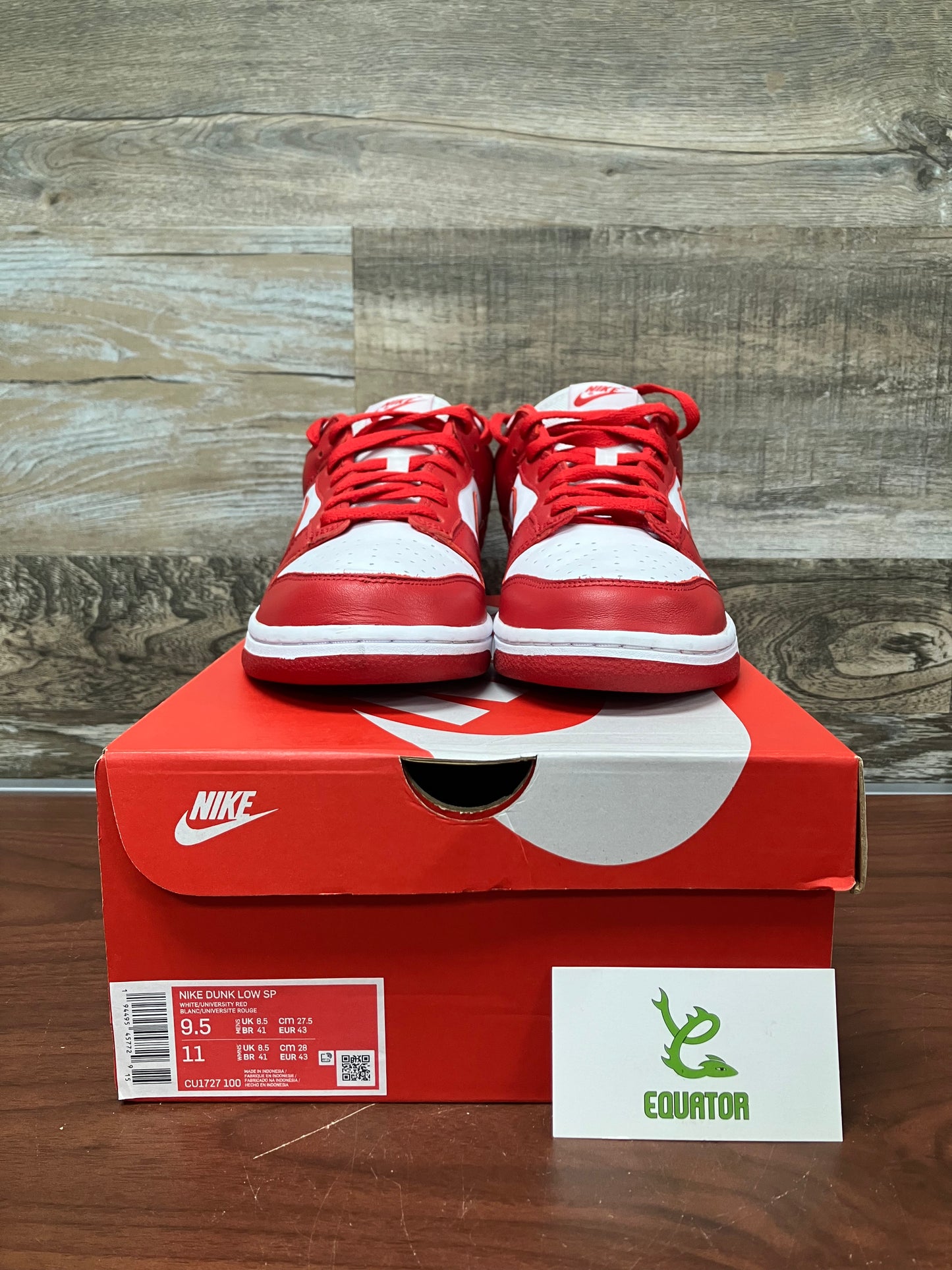 Nike Dunk Low St.Johns Size 9.5