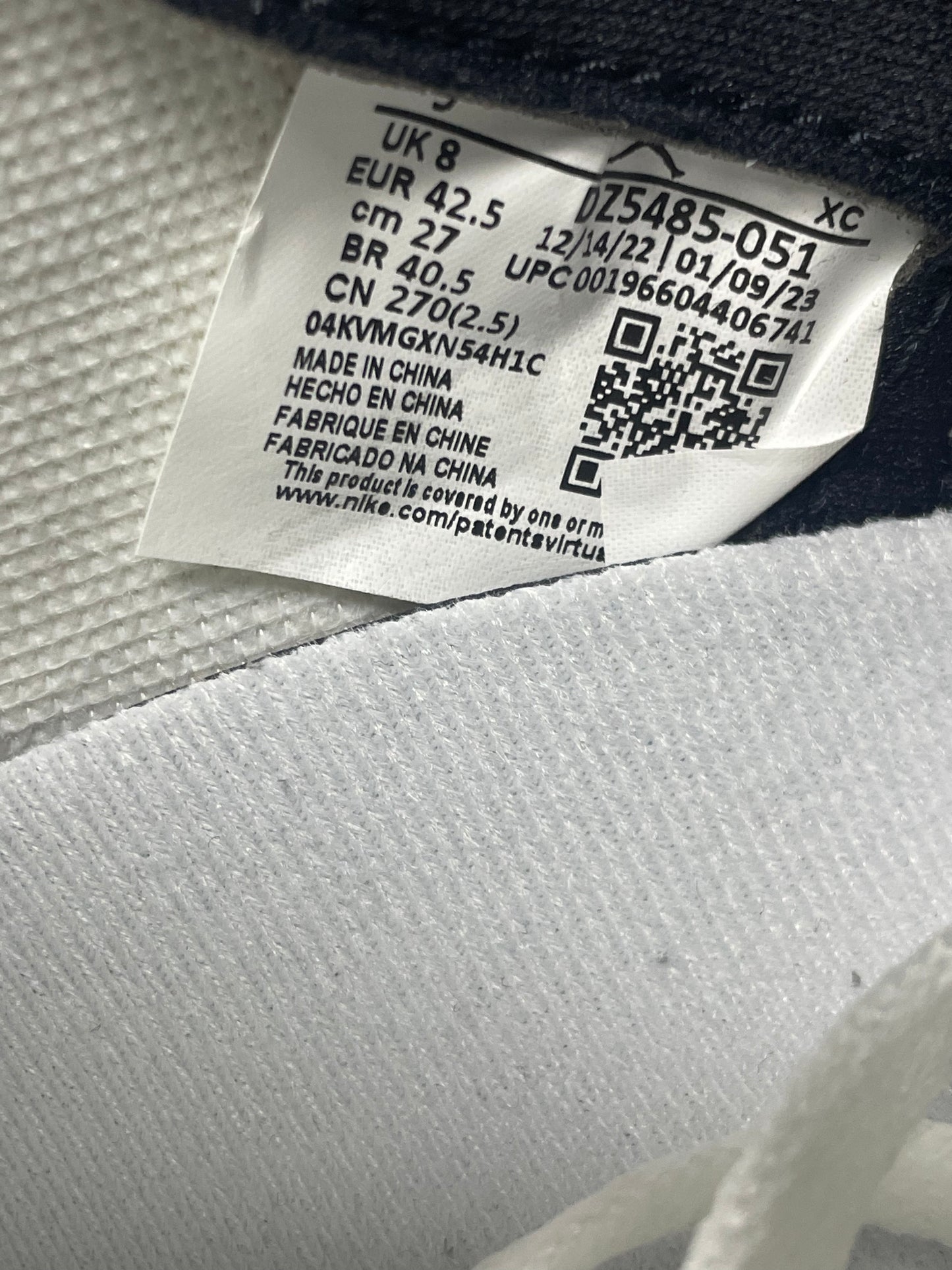 9-Air Jordan 1 High Washed Black