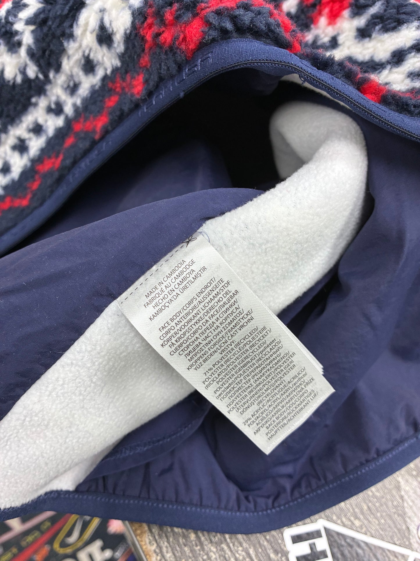 M - Polo Ralph Lauren Team USA Hybrid Full-Zip Olympic Fleece