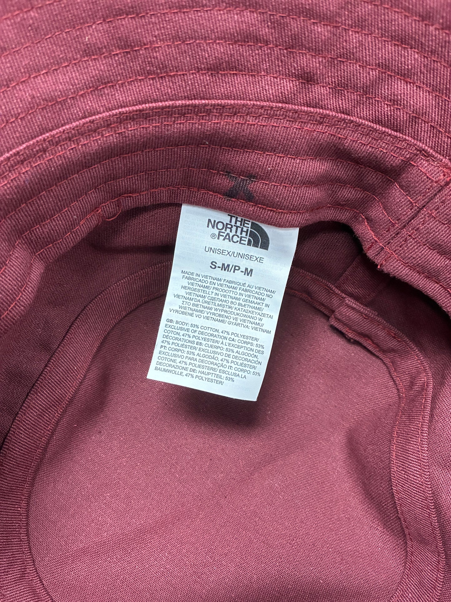 The North Face Norm Burgundy Bucket Hat