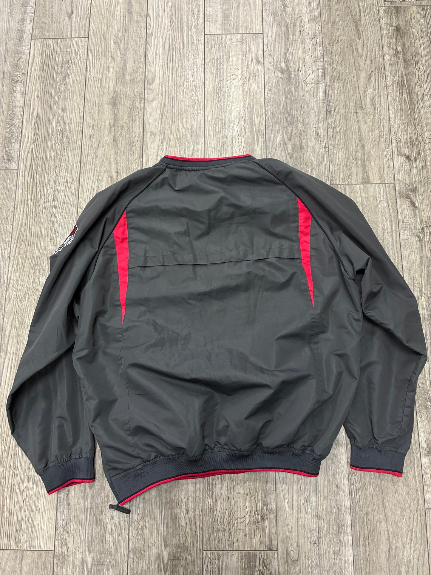 XL - Vintage Campus Heritage Georgia Bulldogs Windbreaker Pullover