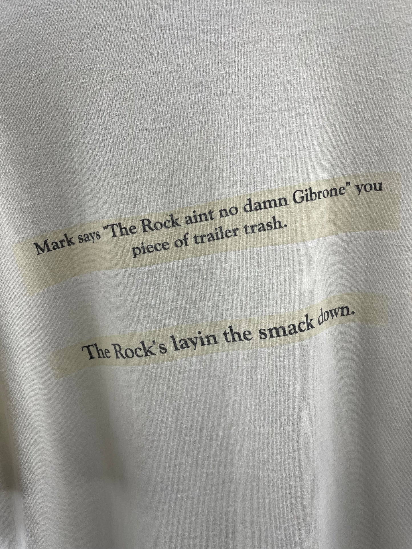 L-The Corporation Rock Wrestling Tee