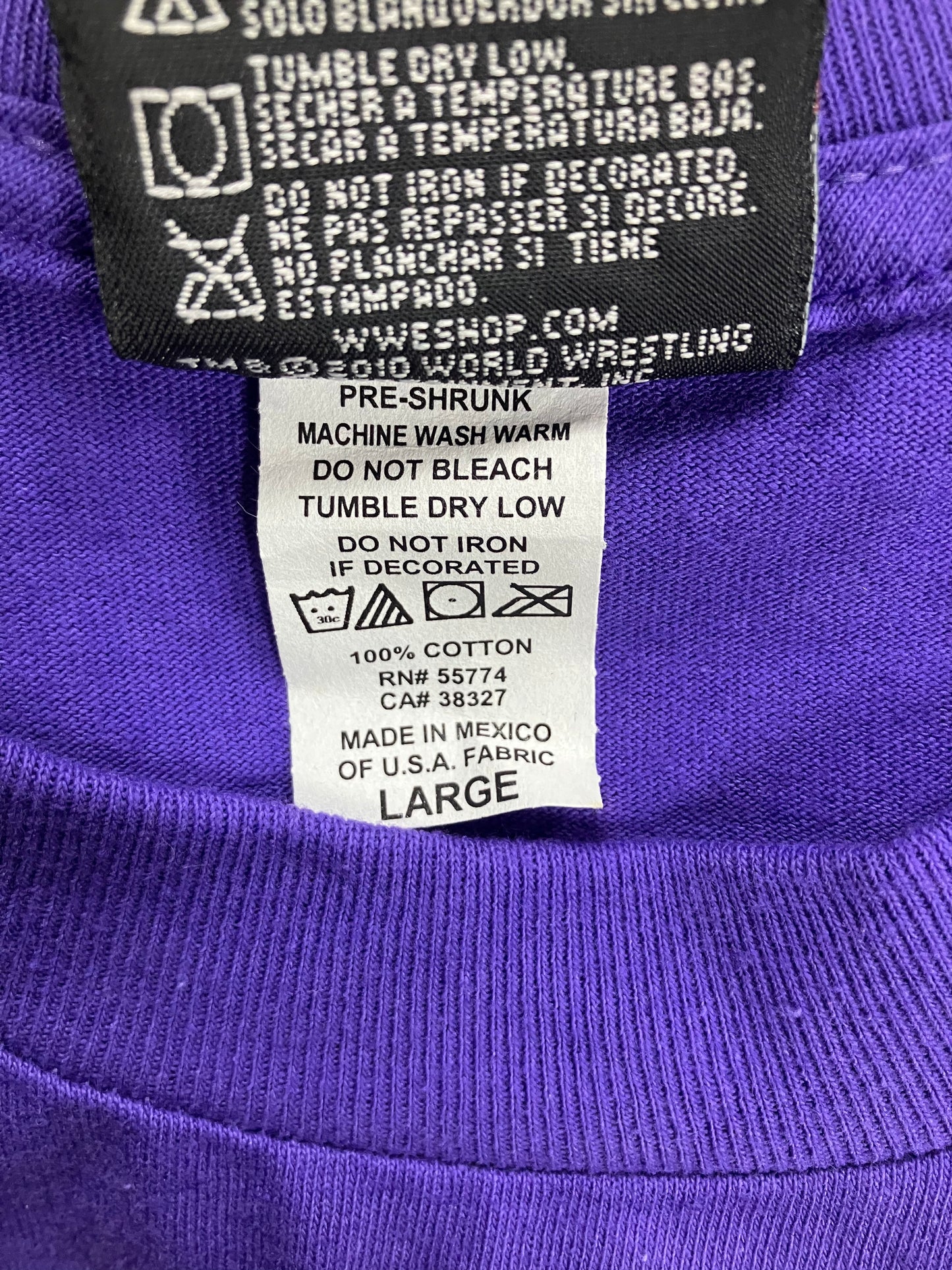 L-WWE Never Give Up Cenation Tee