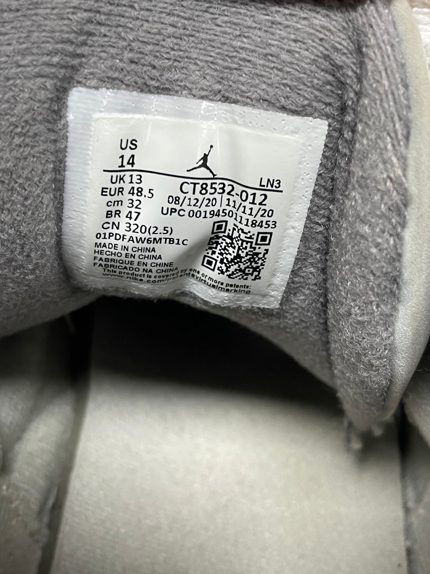 14-Air Jordan 3 Cool Grey