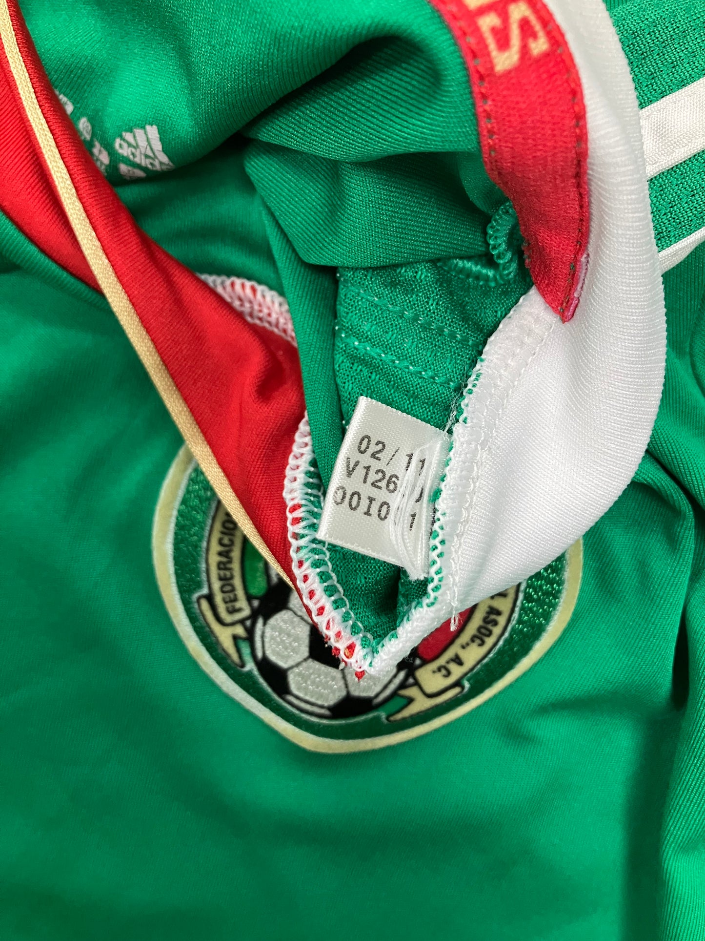 S-Adidas Mexico Soccer Jersey