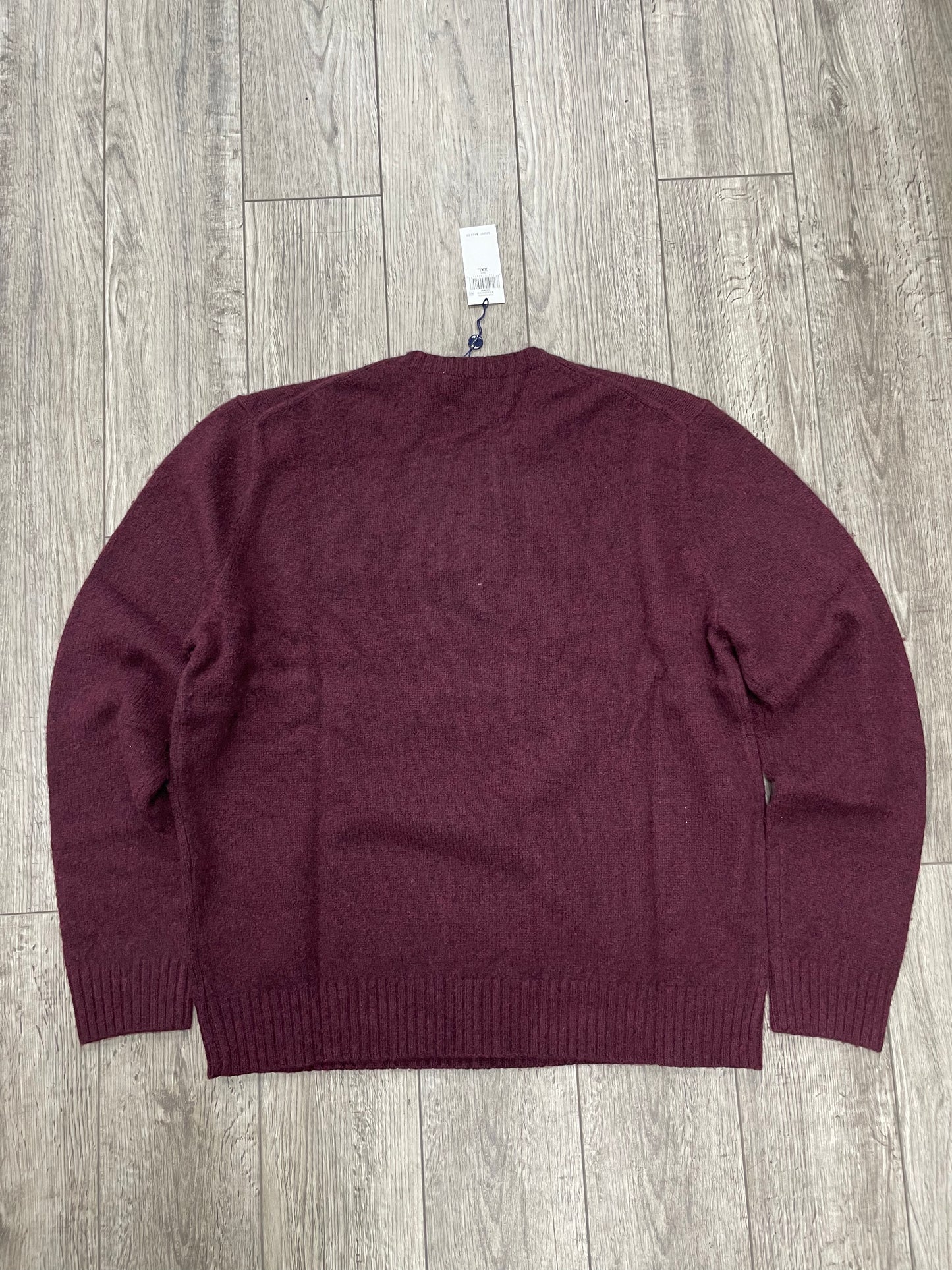 XXL-Polo Ralph Lauren Wool/Cashmere Burgundy Bear Sweater