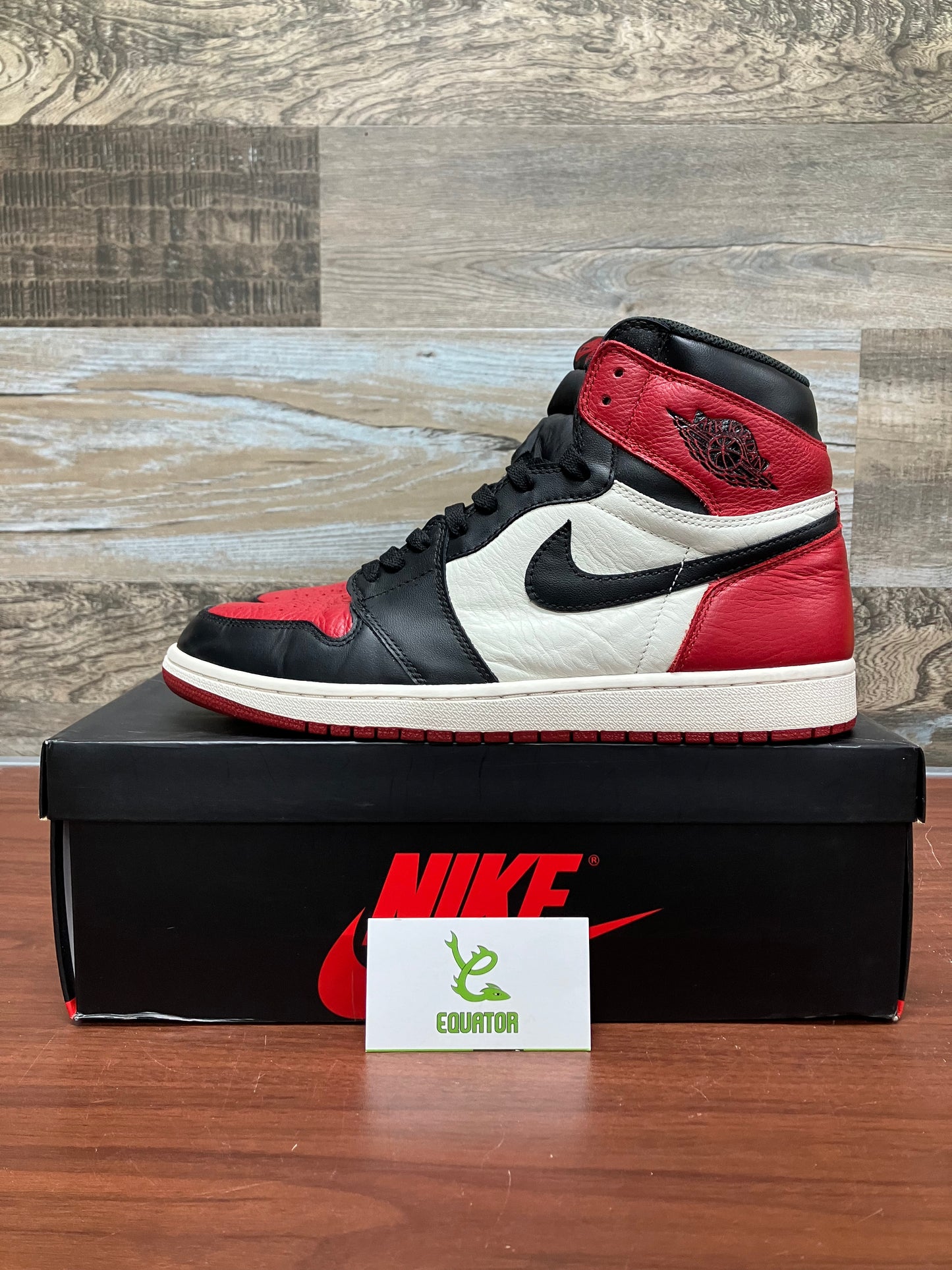 Jordan 1 Retro High Bred Toe Size 11.5