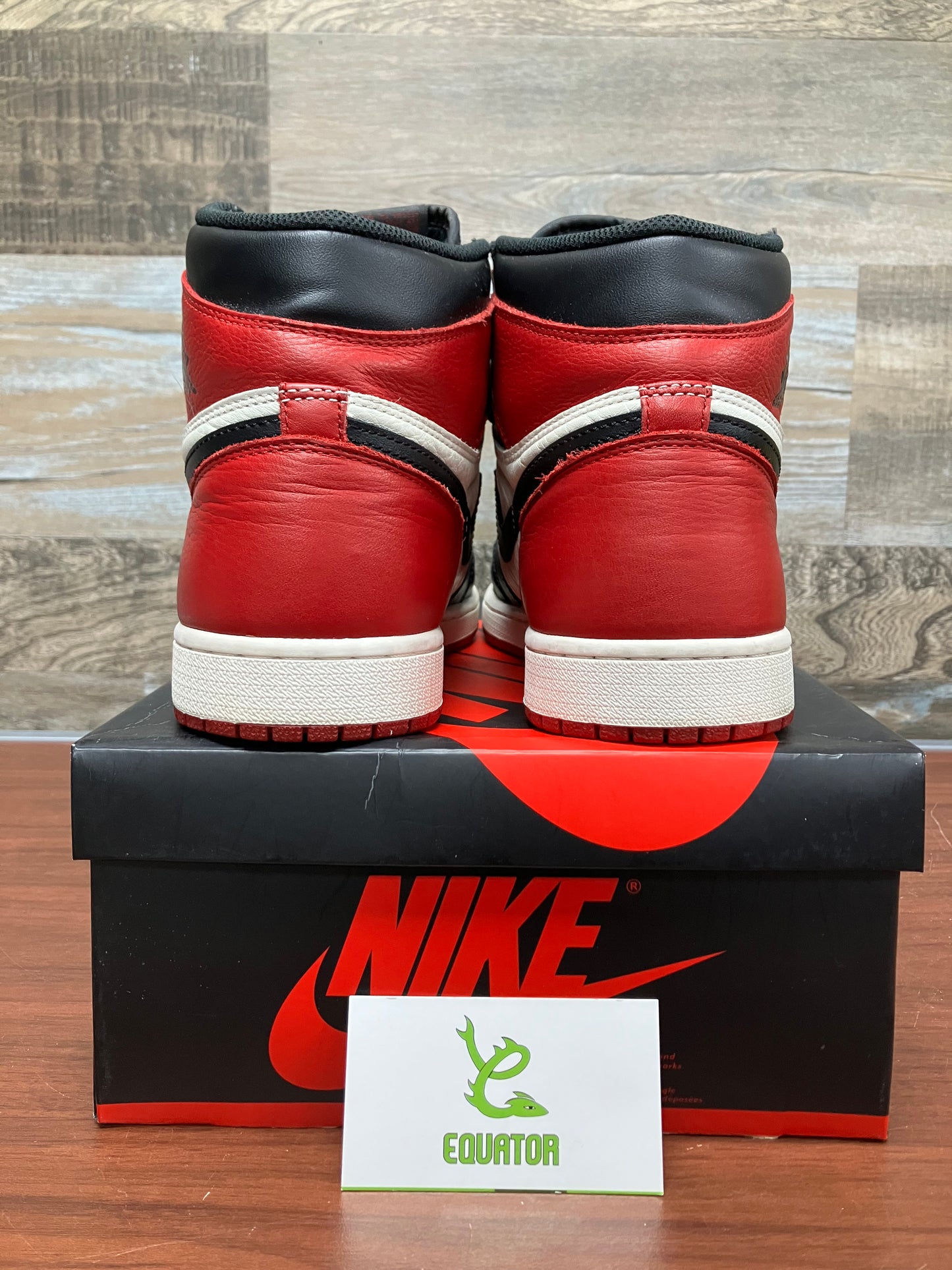 Jordan 1 Retro High Bred Toe Size 11.5