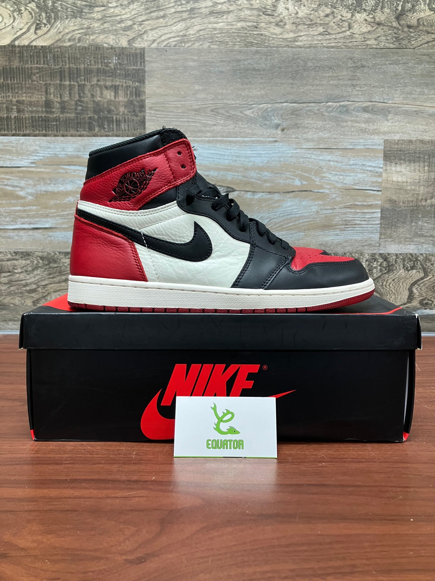 Jordan 1 Retro High Bred Toe Size 11.5