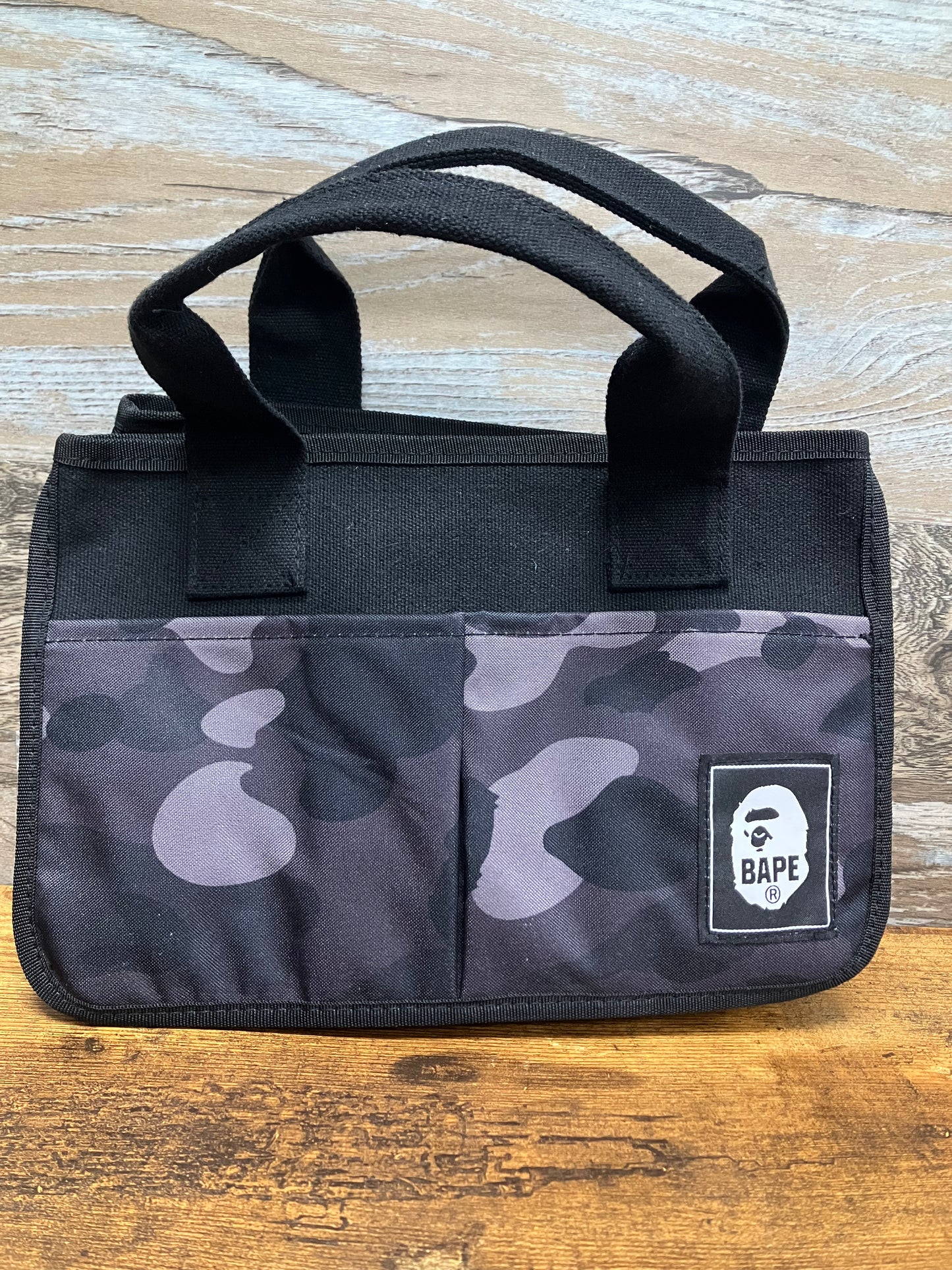 Bape Black tote bag