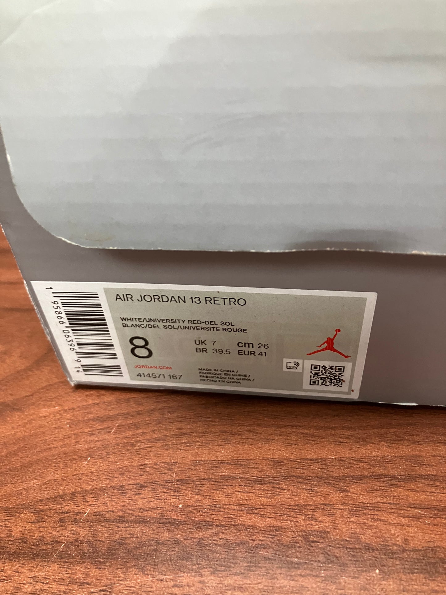 Jordan 13 Retro Del Sol Size 8