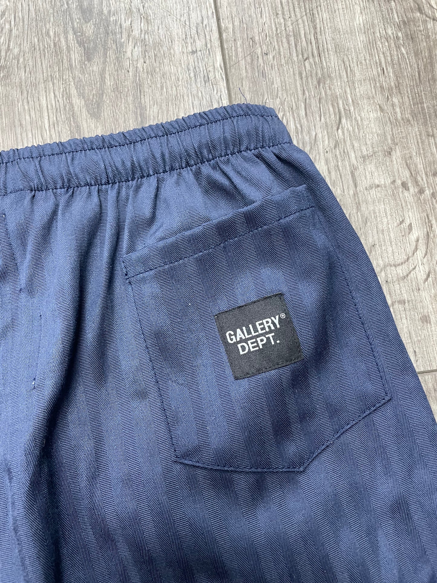 M-Gallery Dept. Zuma Pinstripe Navy Shorts