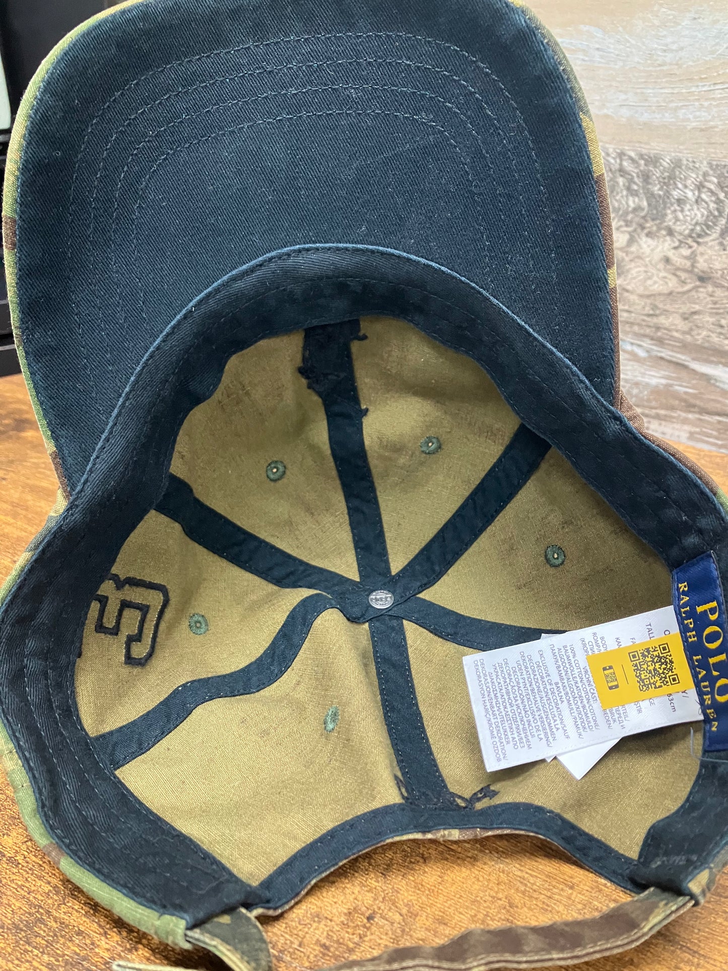 OS-Polo Big Pony Canvas Camo Hat