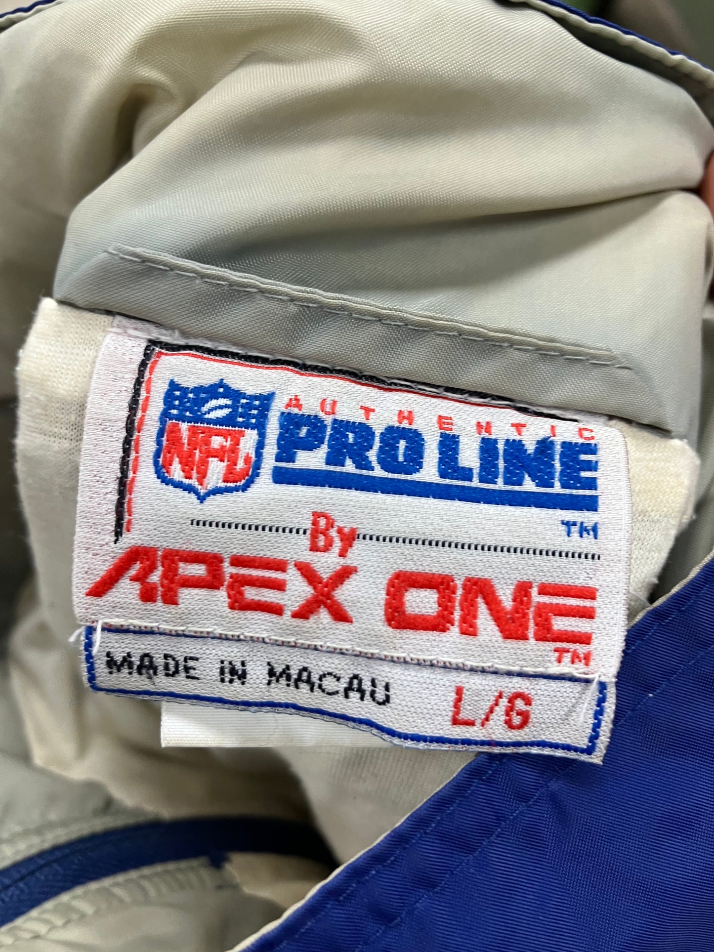 Vintage Apex One Dallas Cowboys Windbreaker Size L
