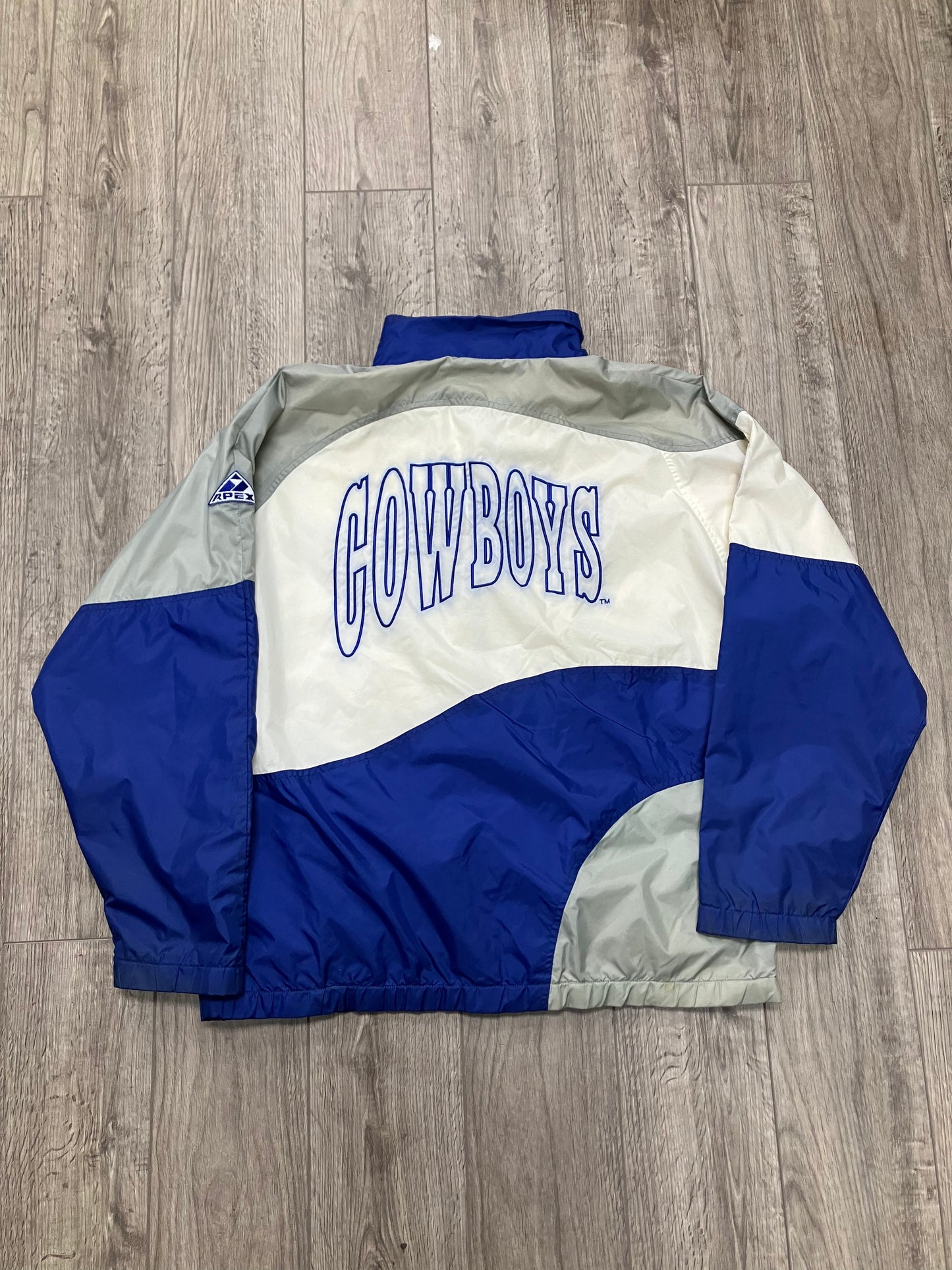 Vintage Apex One Dallas Cowboys Windbreaker Size L