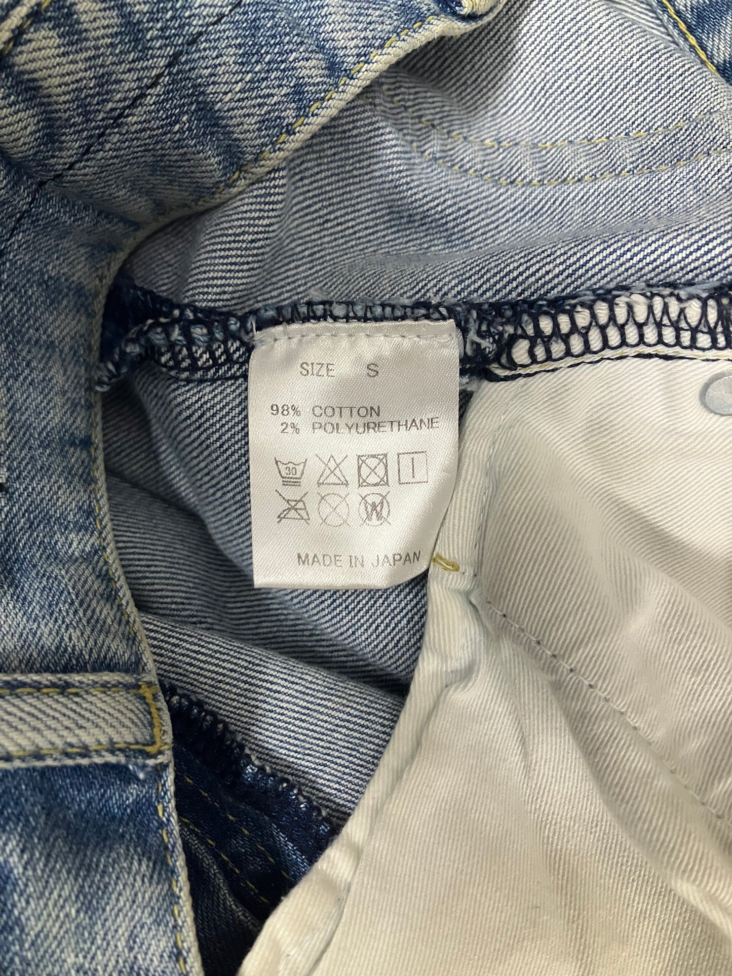 29/S-Vlone Zipper Denim Jeans