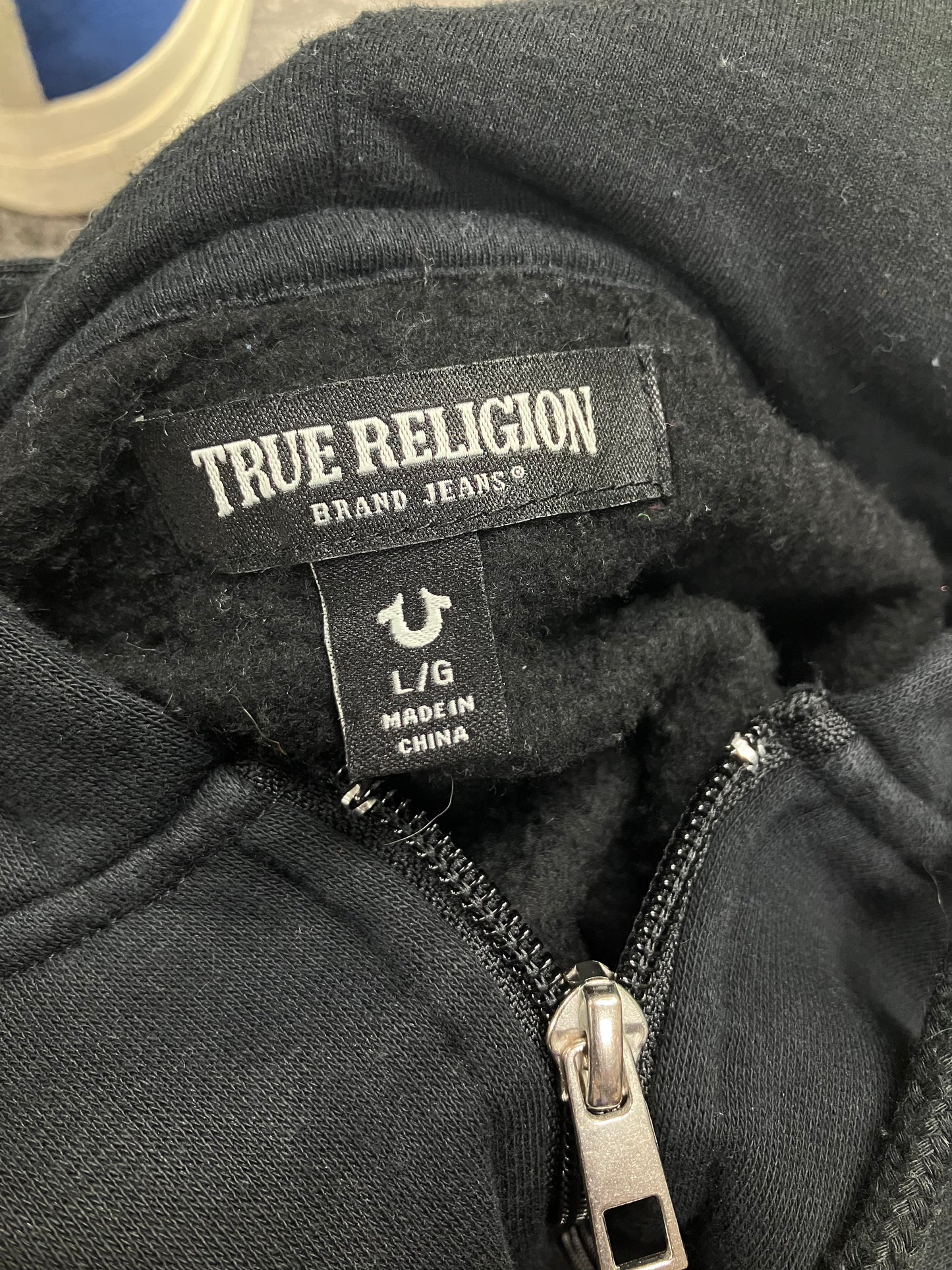 L-True Religion Zip Up
