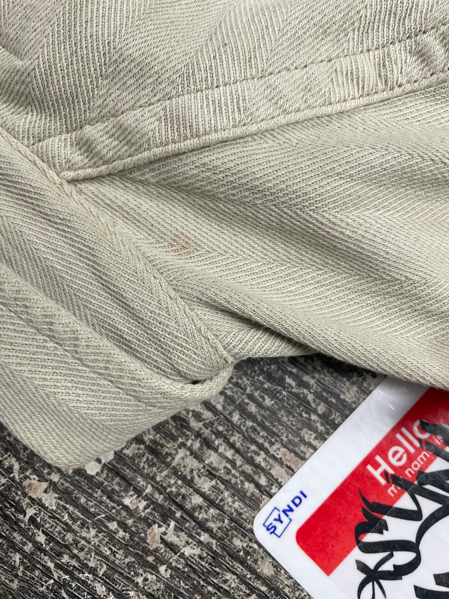 L-RRL Cotton Chore Coat Knit Jacquard Button Up