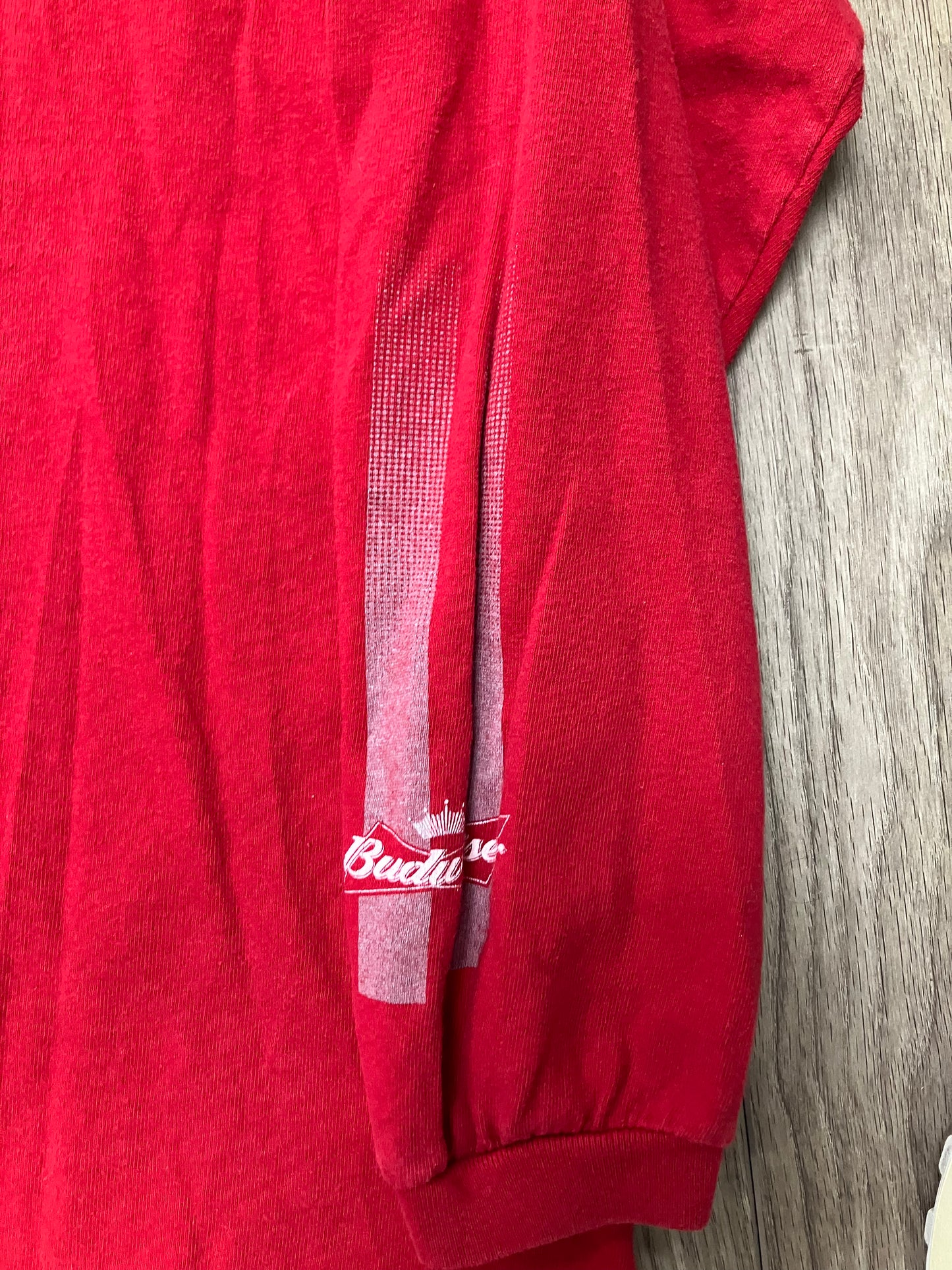 Dale Earnhardt Jr Red Long Sleeve Tee Size XL
