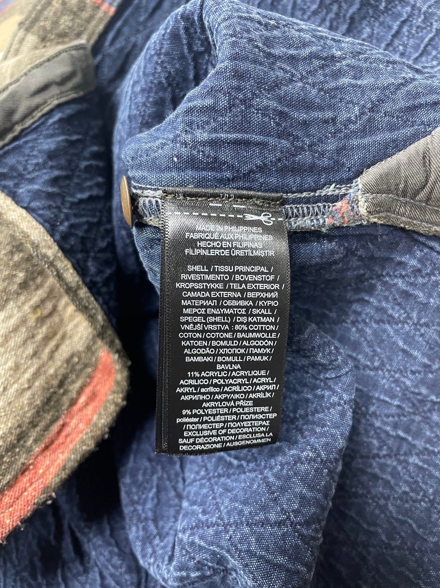 M-RRL Preston Striped Cotton Blend Overshirt