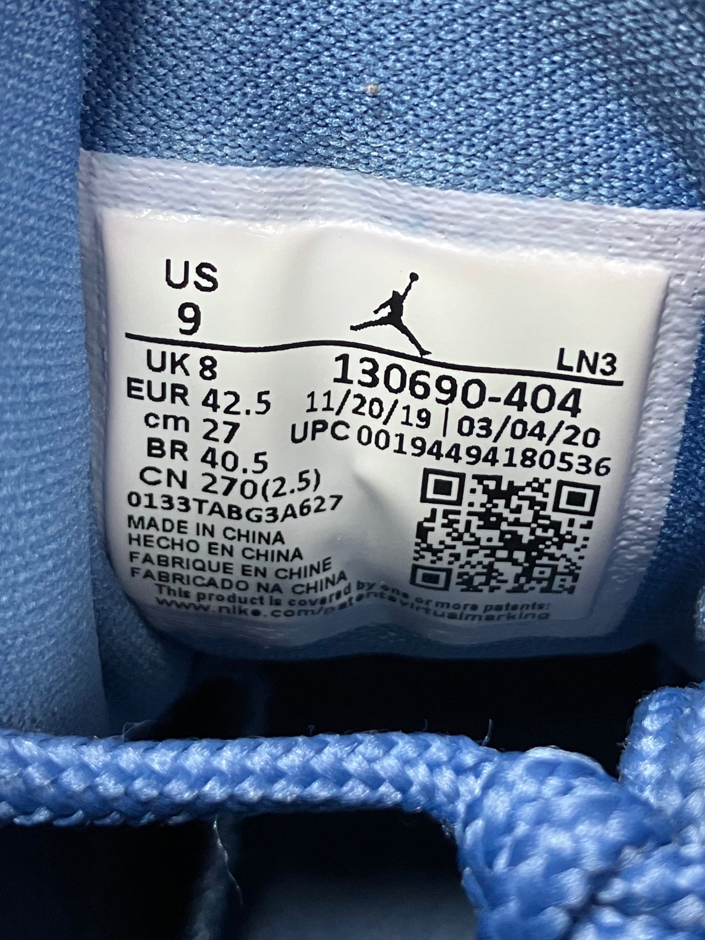 9-Air Jordan 12 Indigo 2020