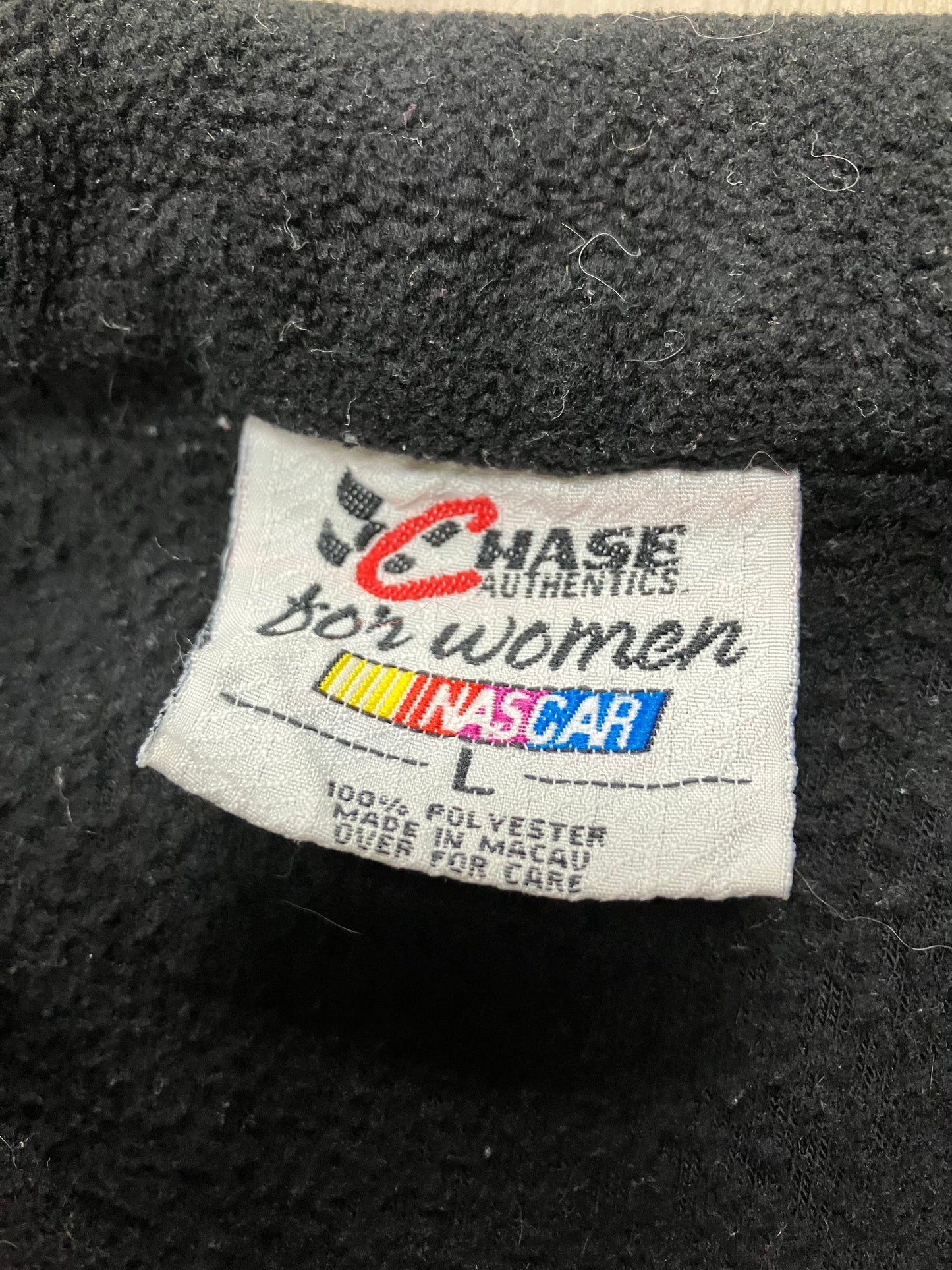 Dale Earnhardt Fleece Button Up Shirt Size L
