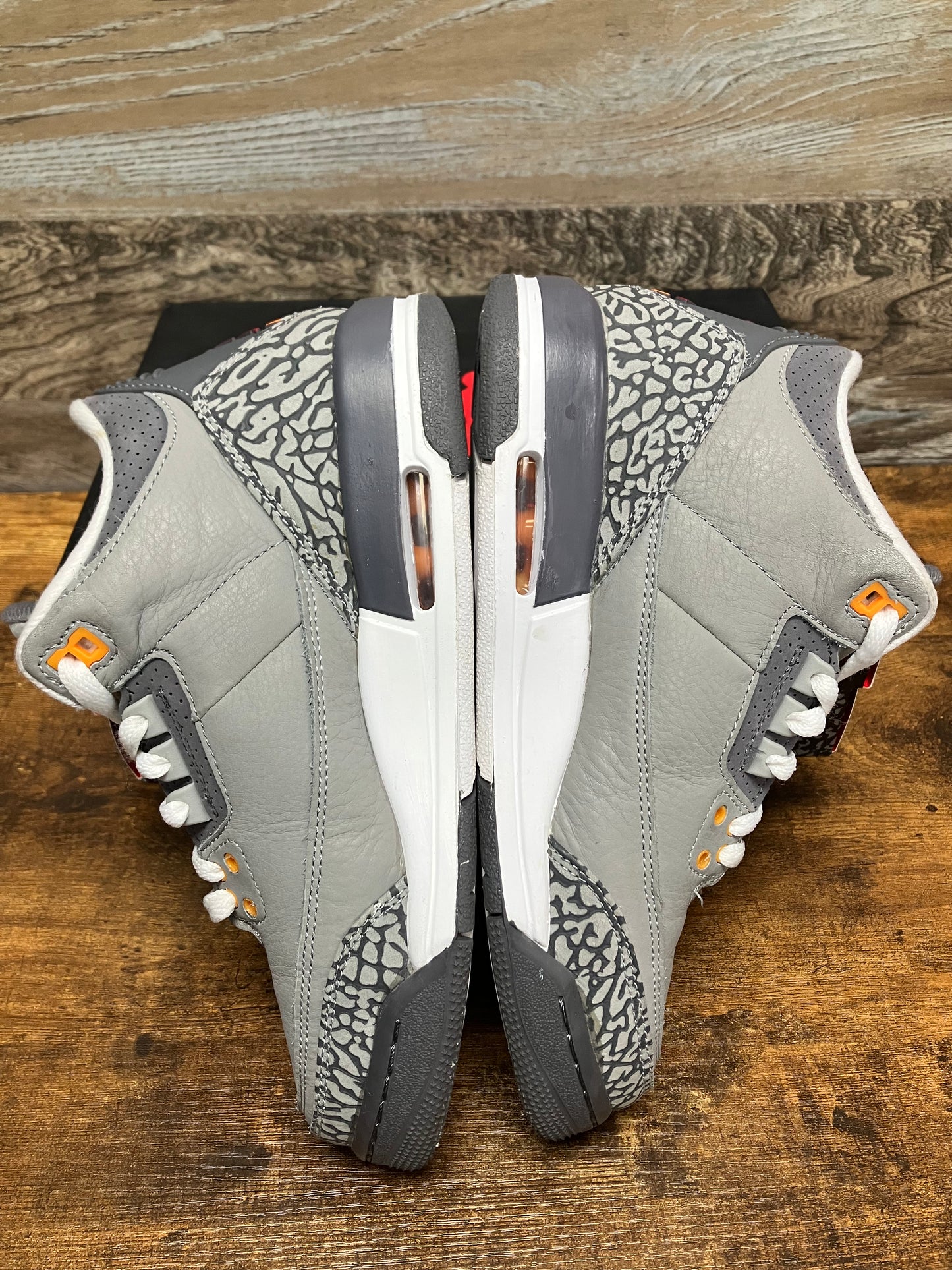 7Y-Air Jordan 3 cool grey