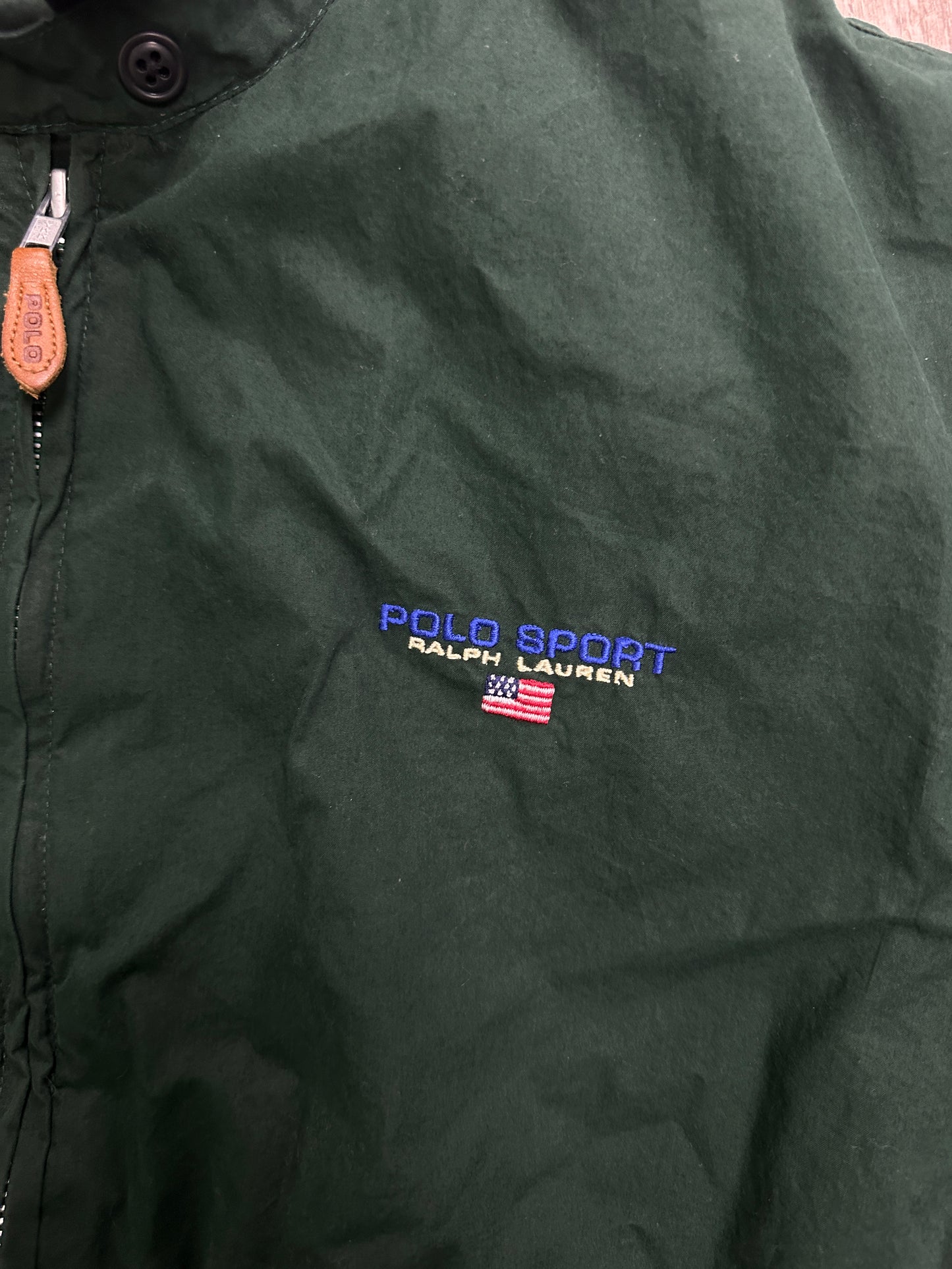 L-Polo Sport Green Jacket
