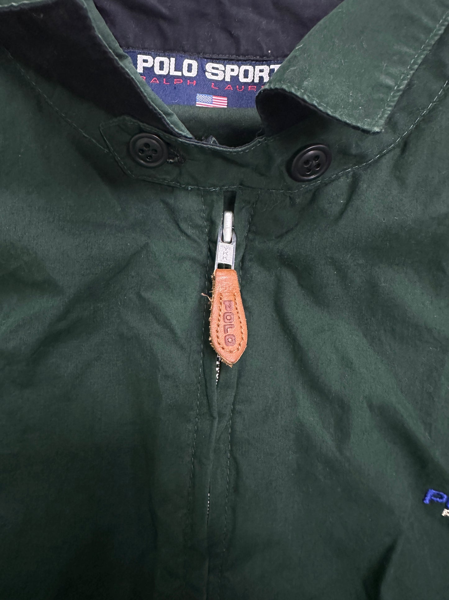 L-Polo Sport Green Jacket