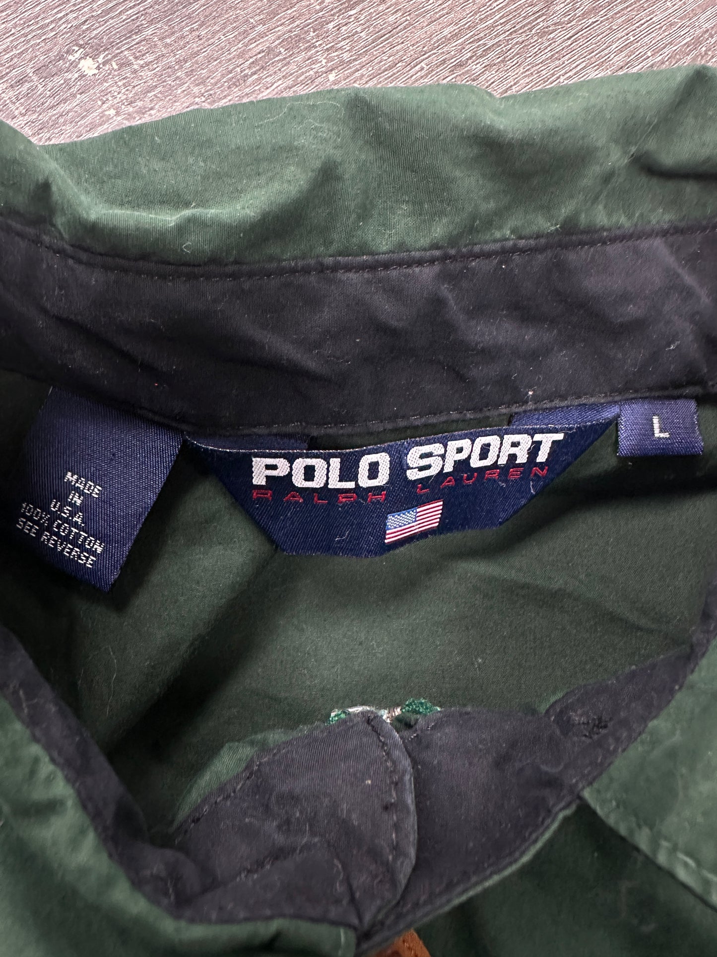 L-Polo Sport Green Jacket