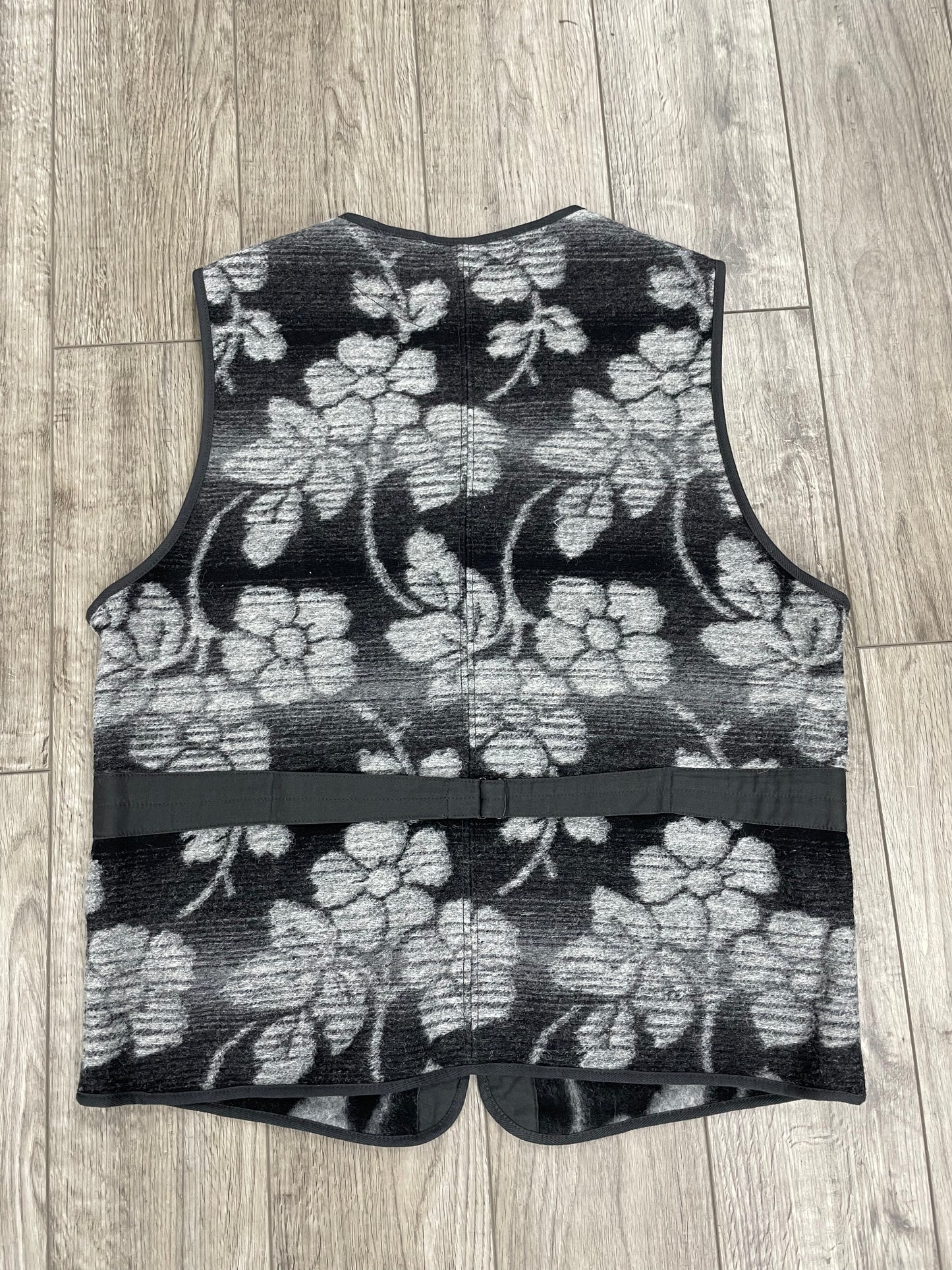 L-RRL Clarence Floral High Pile Fleece Vest