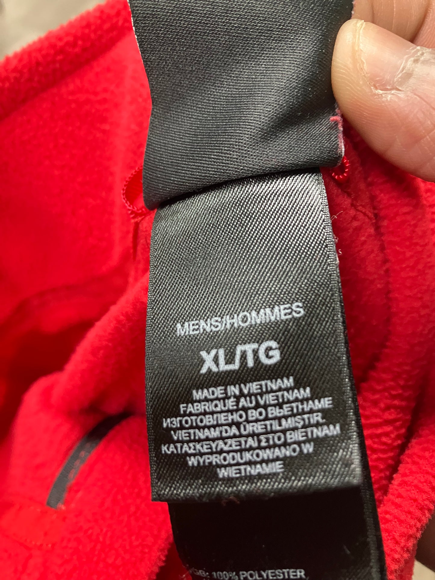 The North Face Fleece Lightweight Jacket Size XL